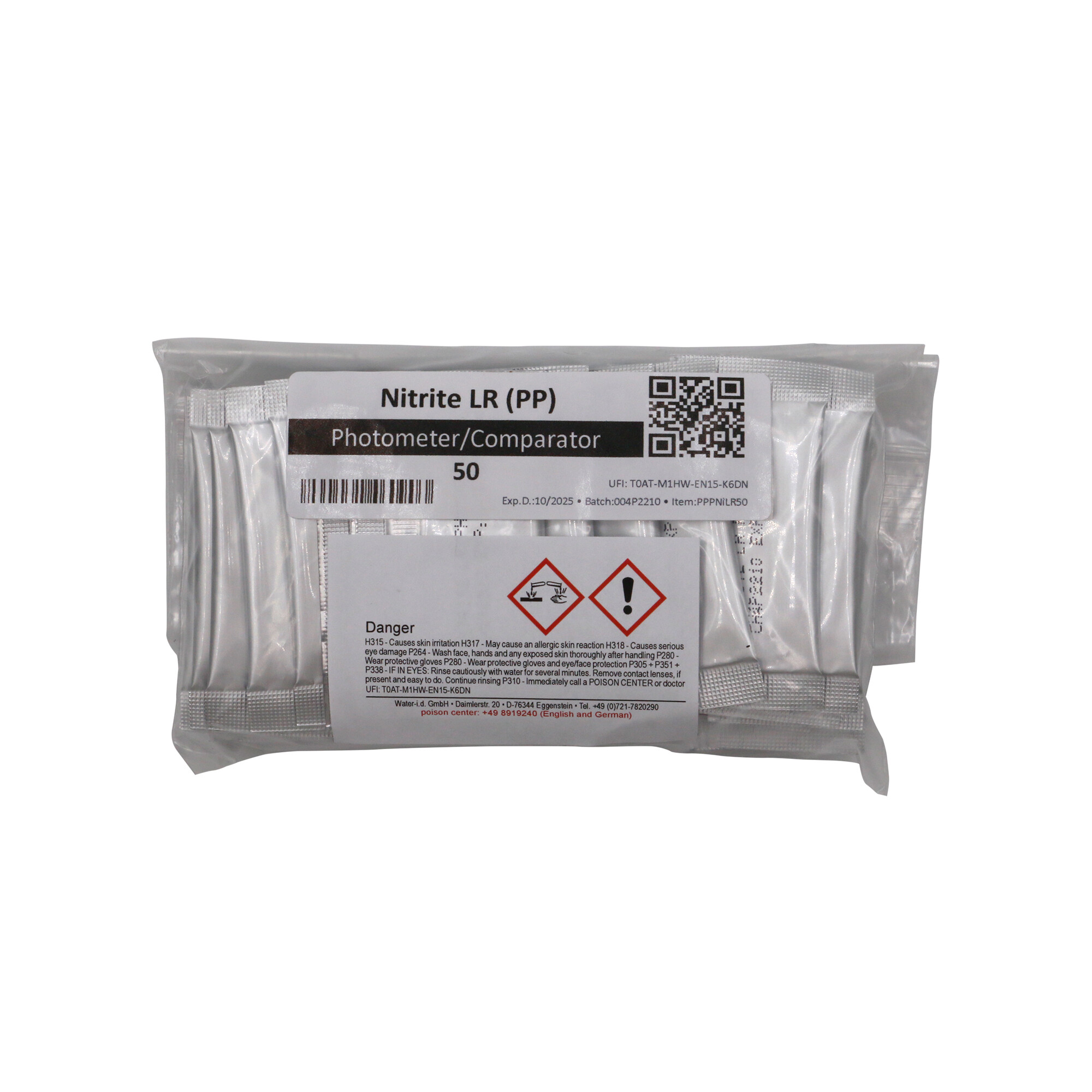 50 sachets powder Nitrite LR for Poollab 2.0