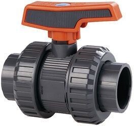 PVC ball valve Teflon EPDM D40 PVC ball valve Teflon EPDM D40