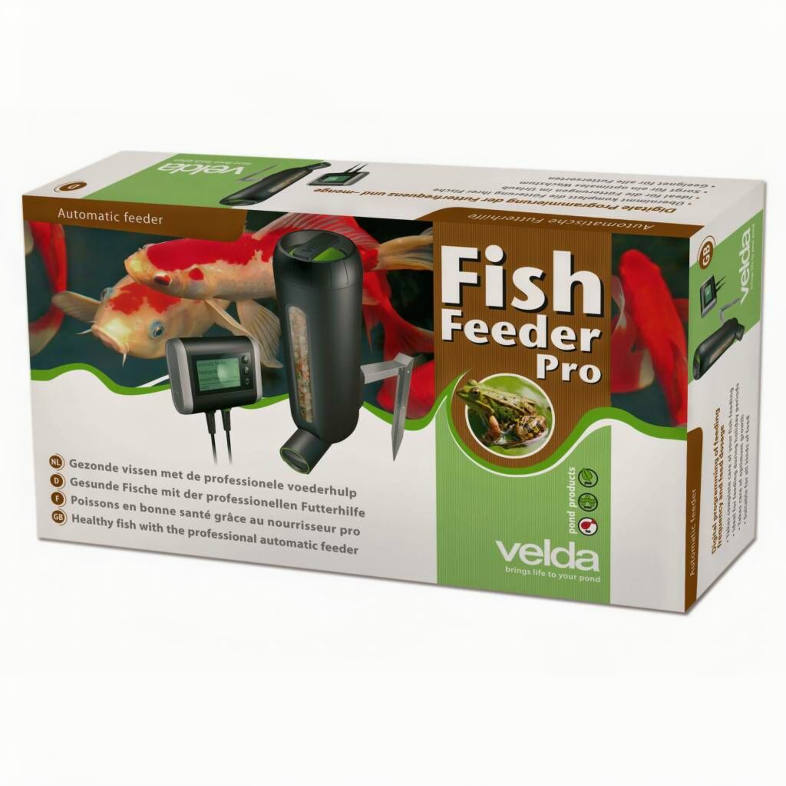 Fish Feeder Voerautomaat Pro Visitekaartje, Papier, Tekst