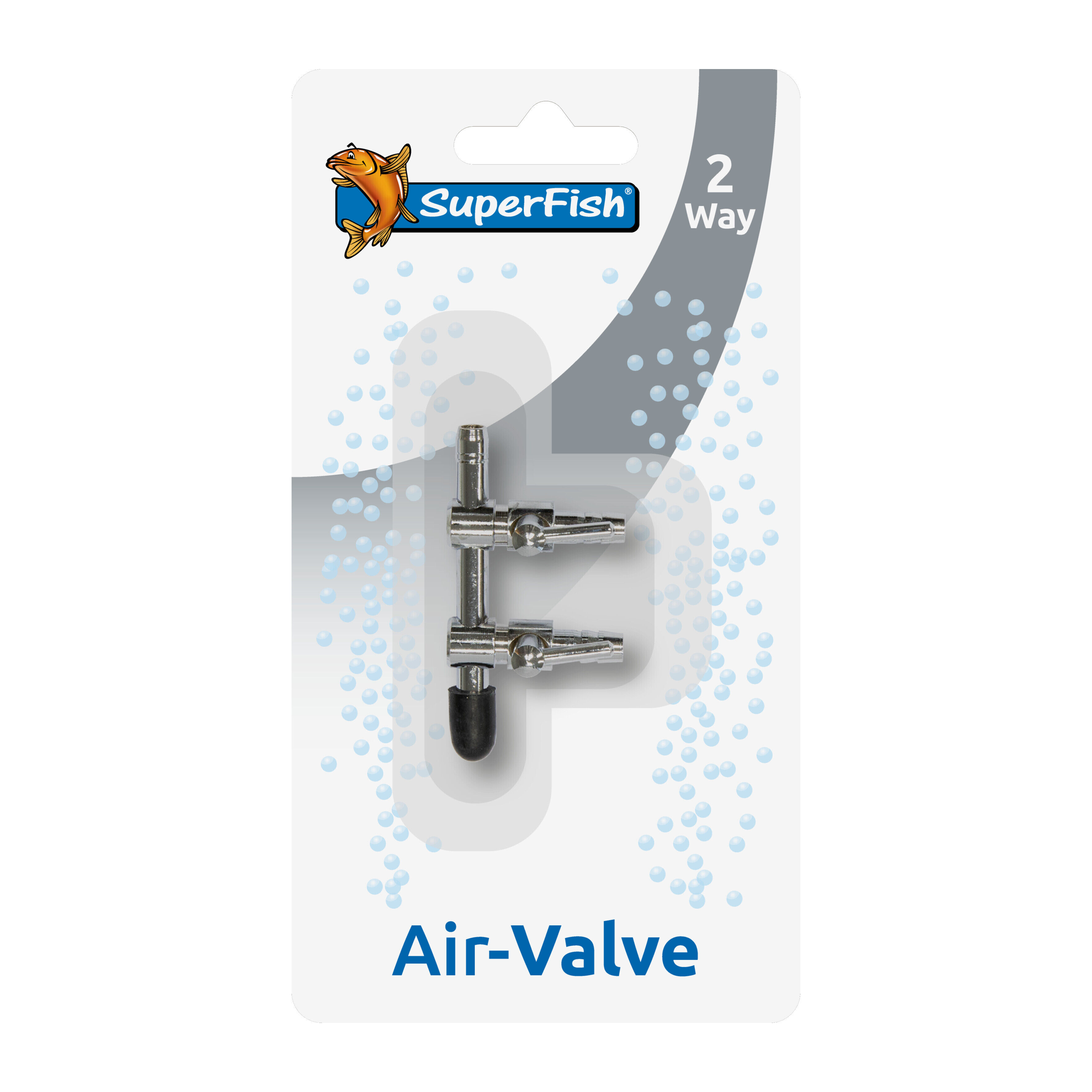 Stainless Steel Air Valve 2 Way Blister