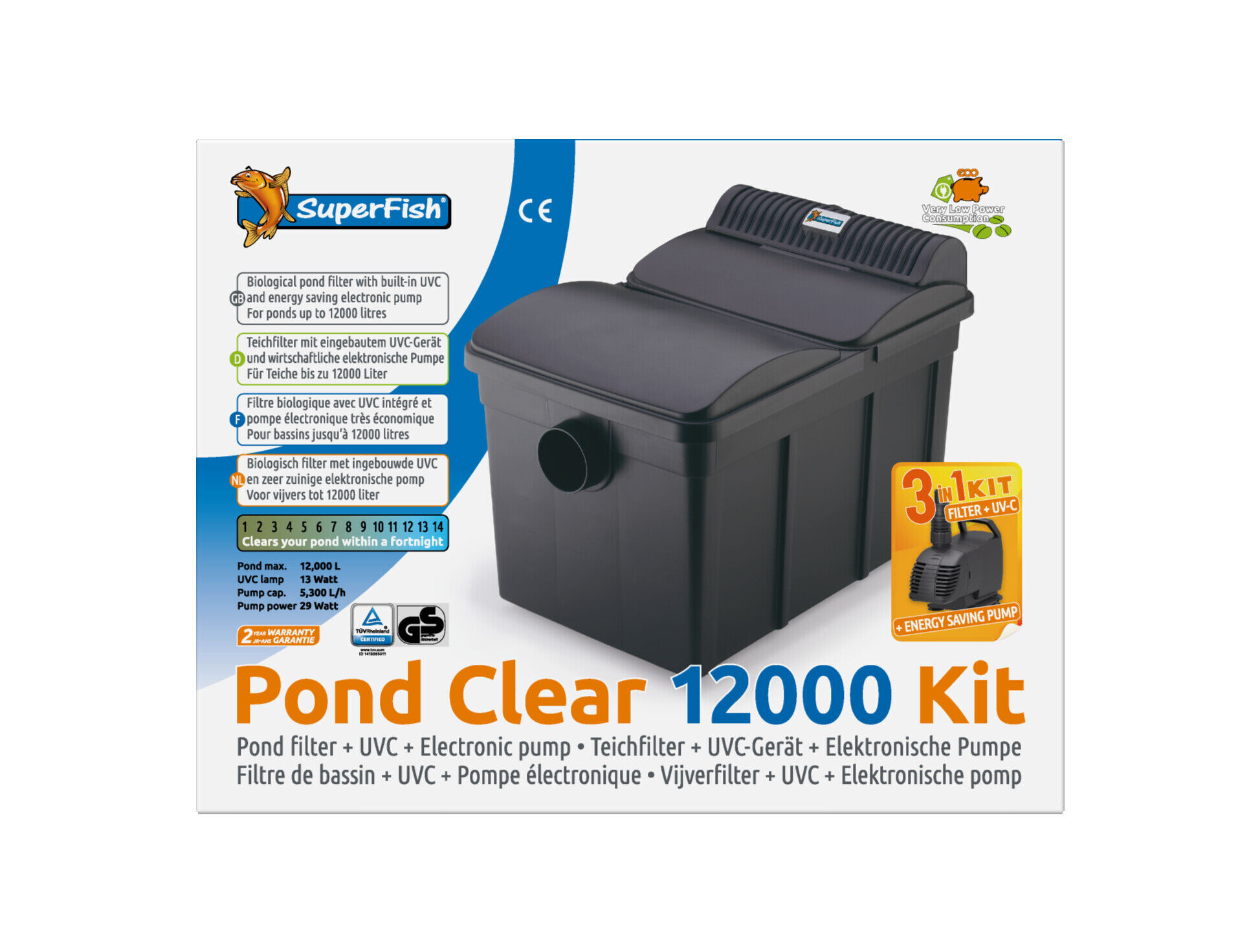 Kit Pondclear 12000