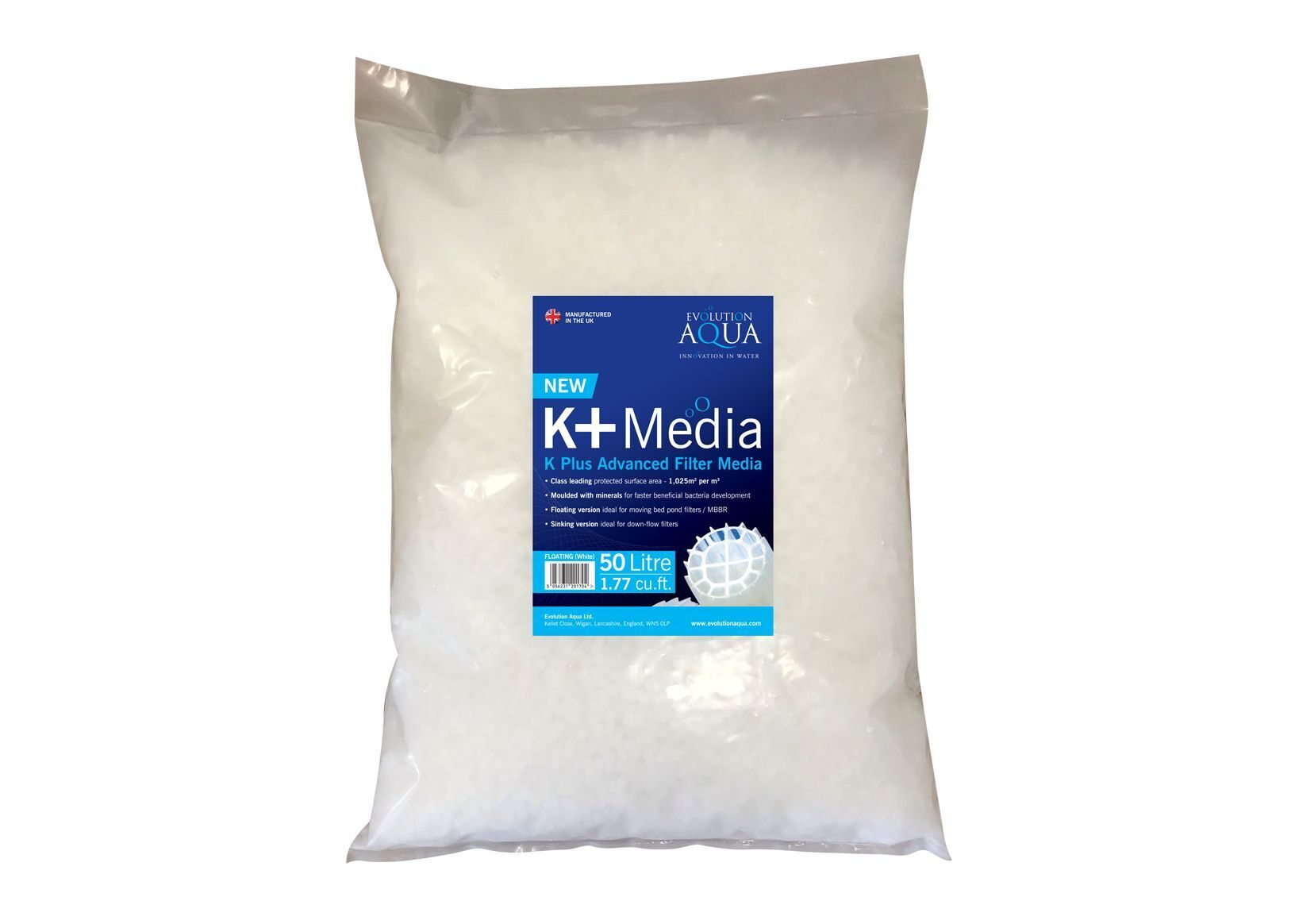 K+ Filter Media 50 liter