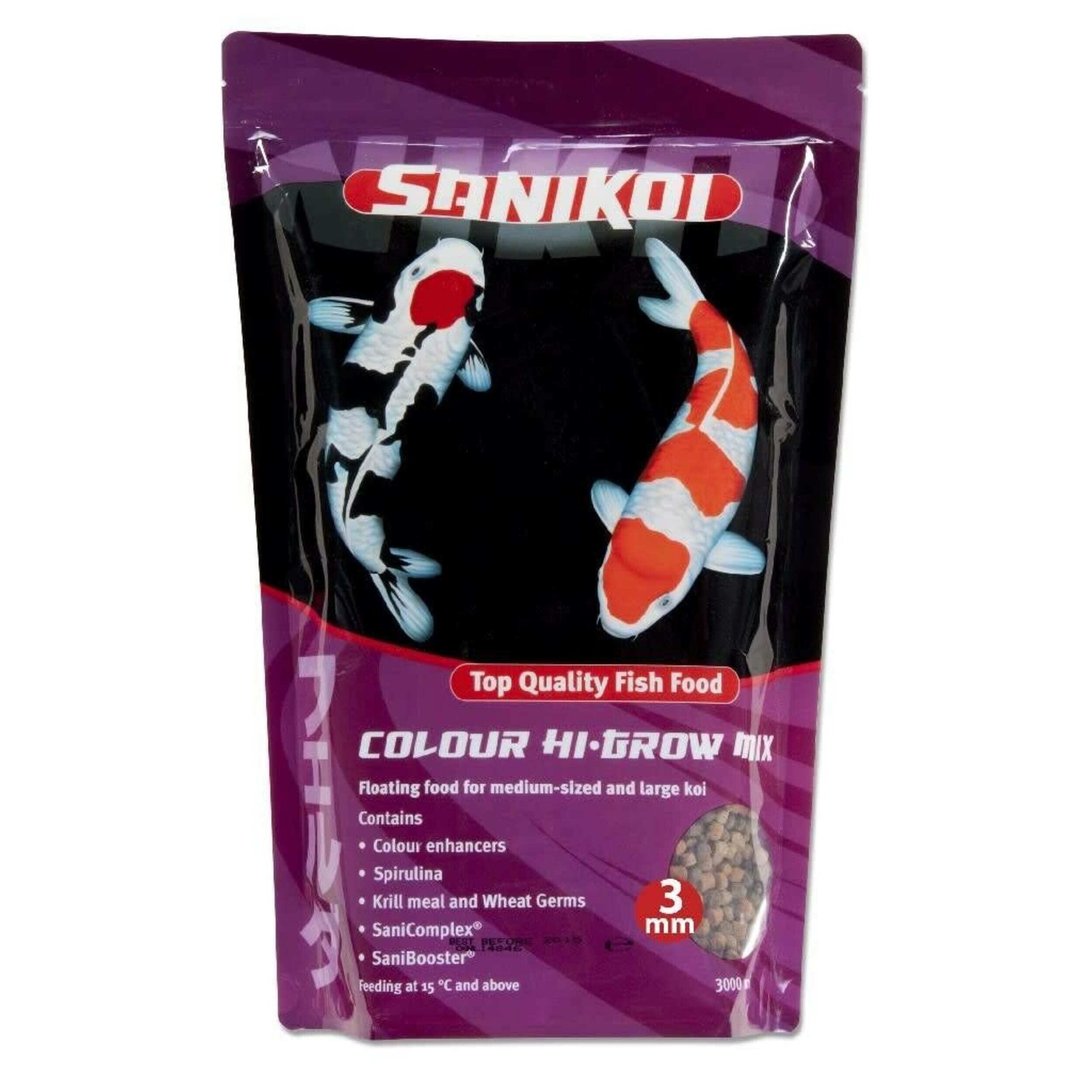 Color Hi-Grow Mix 3mm (3 liters) Animal, Sea Life, Fish, Carp, Koi