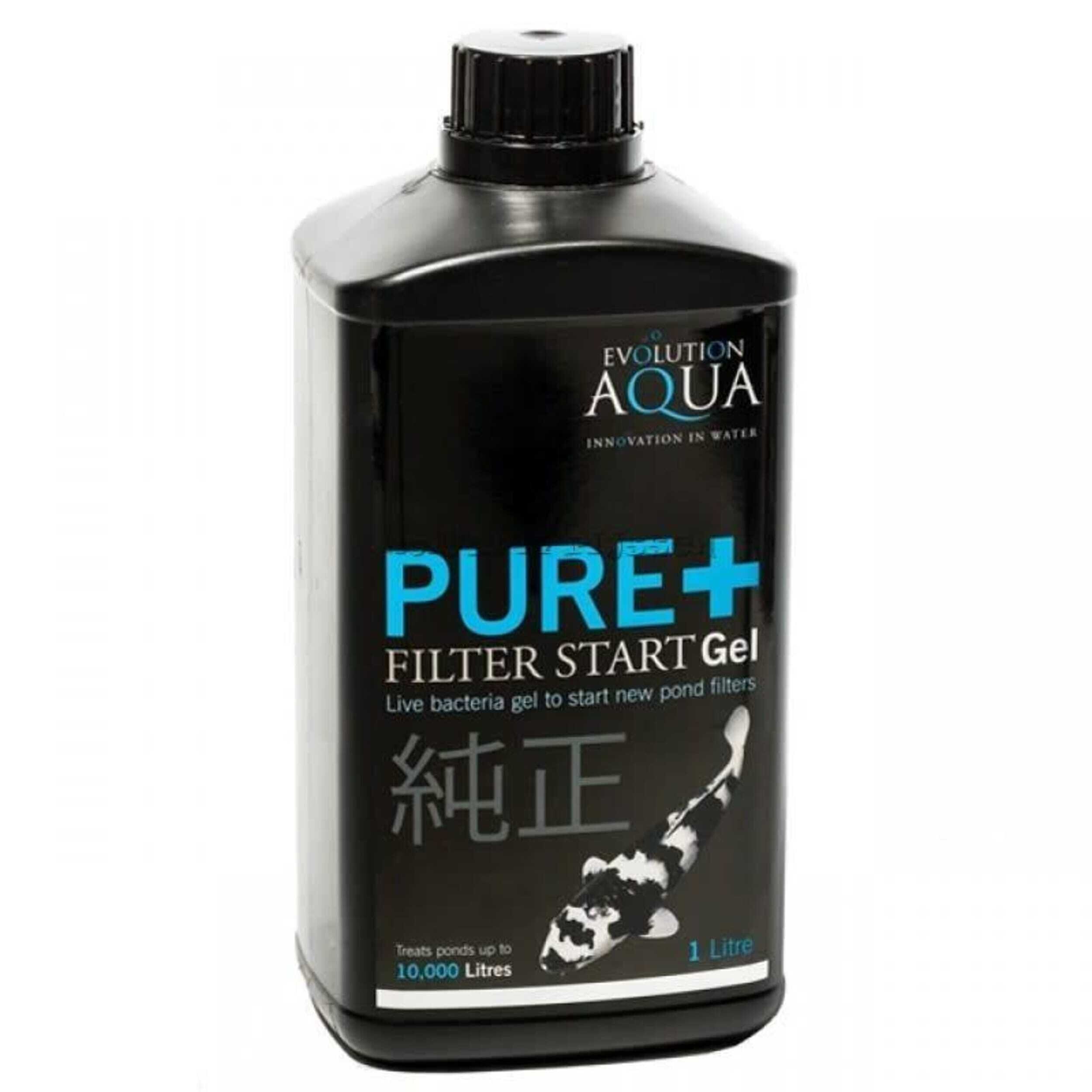 Pure + filter Start gel - 1 liter Bottle, Shaker