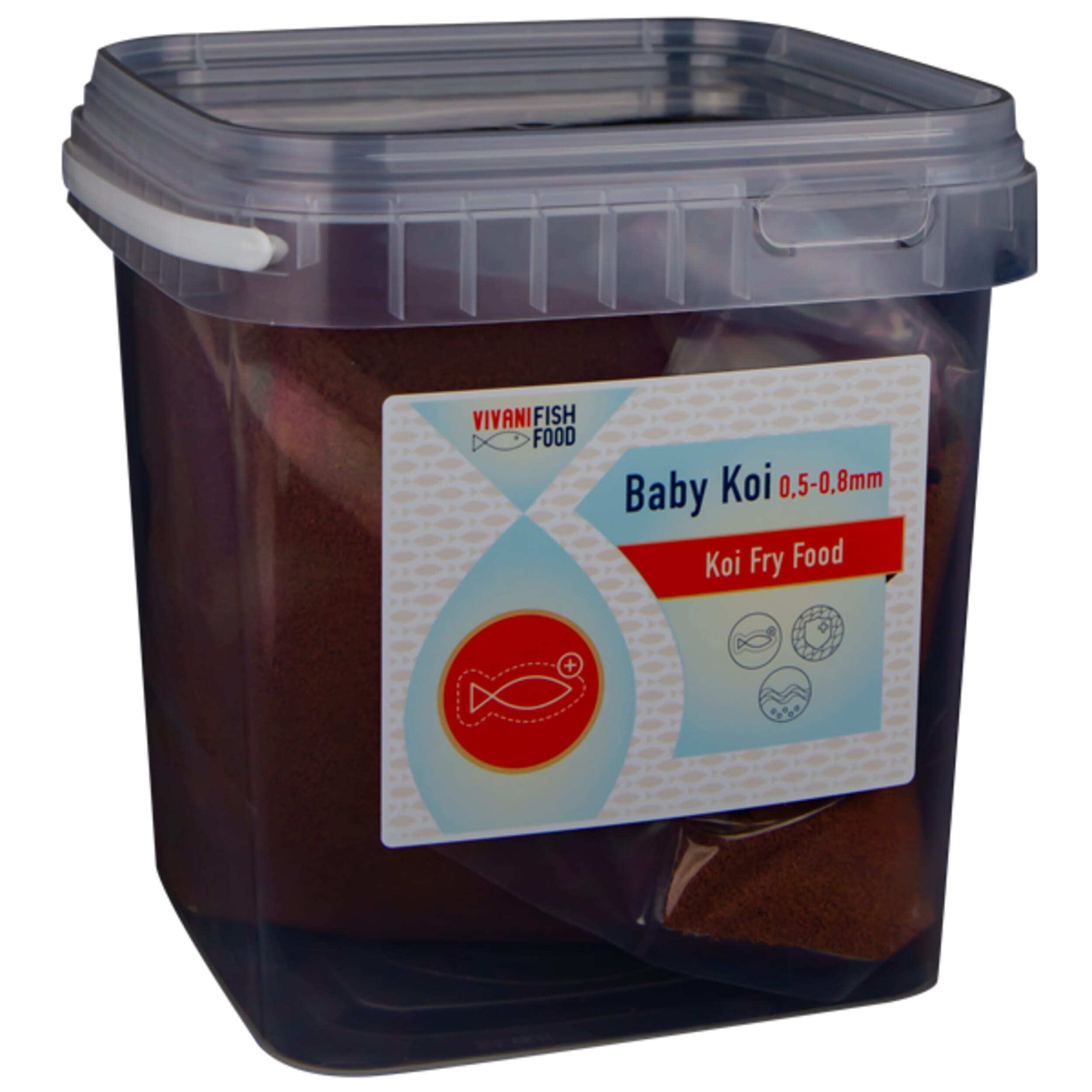 Baby Koi Food 0,5-0,8 mm 1 kilo