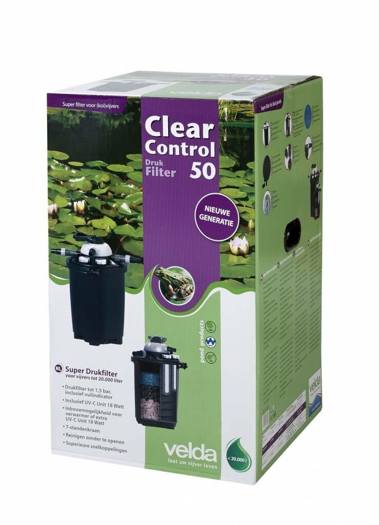 Clear Control 50 + UV-C 18 Watt
