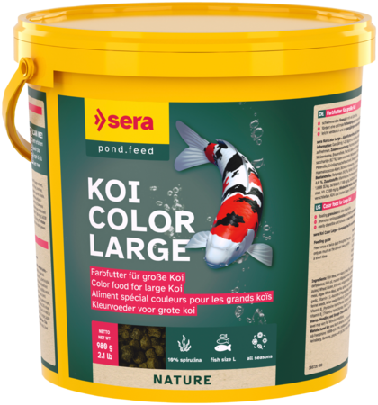 Koi Color Large 3.8 L - 980 gr Animal, Carp, Fish, Sea Life, Koi
