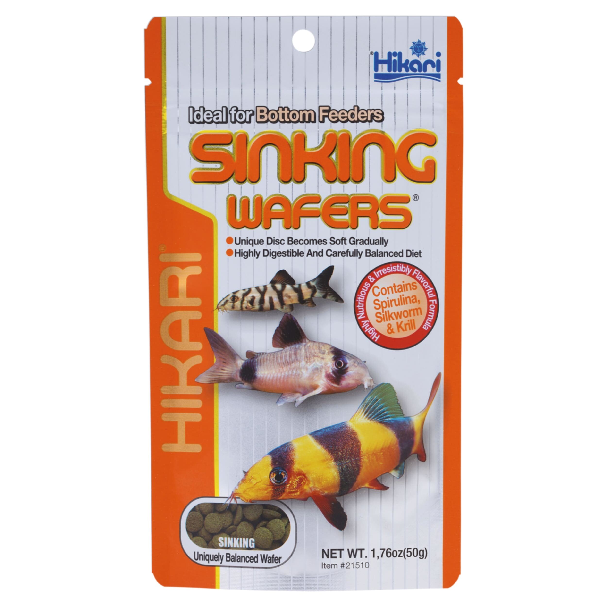 Sinking Wafers 50 grams Animal, Fish, Sea Life