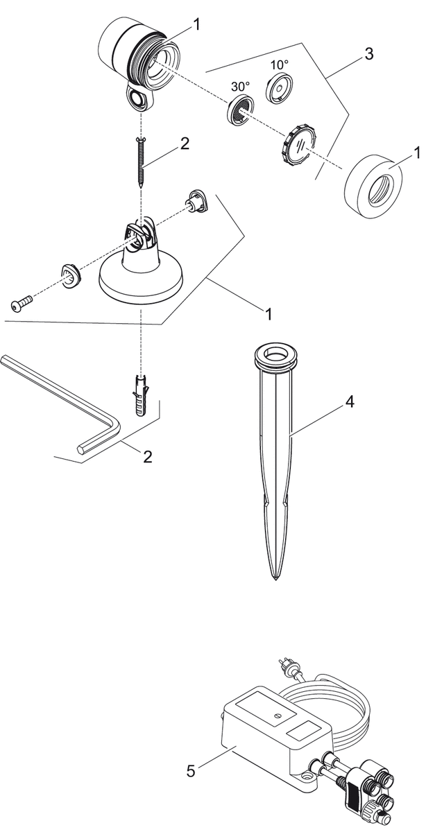 BG Elektroeinheit LunAqua Maxi Set 3 - Oase-Ersatzteile