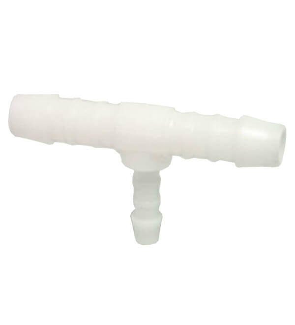 Hose connector T -piece runs - 8 mm x 6 mm - Nylon