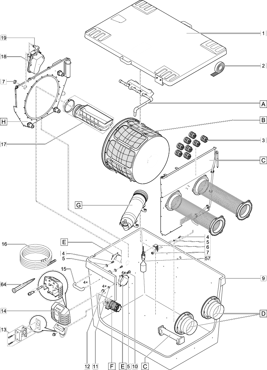 Reservoir PCP Compact-L Gravitation