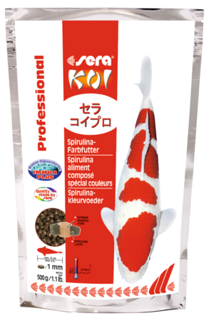 Koi Professional Spirulina-kleurvoeder - 500 Gram