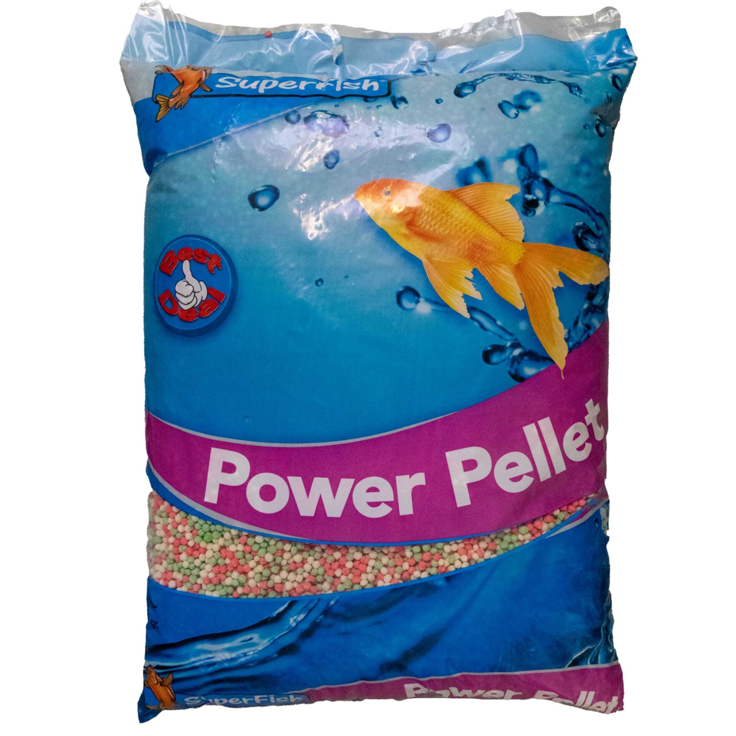 Power Pellet Zak 15 Liter Kussen, Woondecoratie, Dier, Vis, Zeeleven