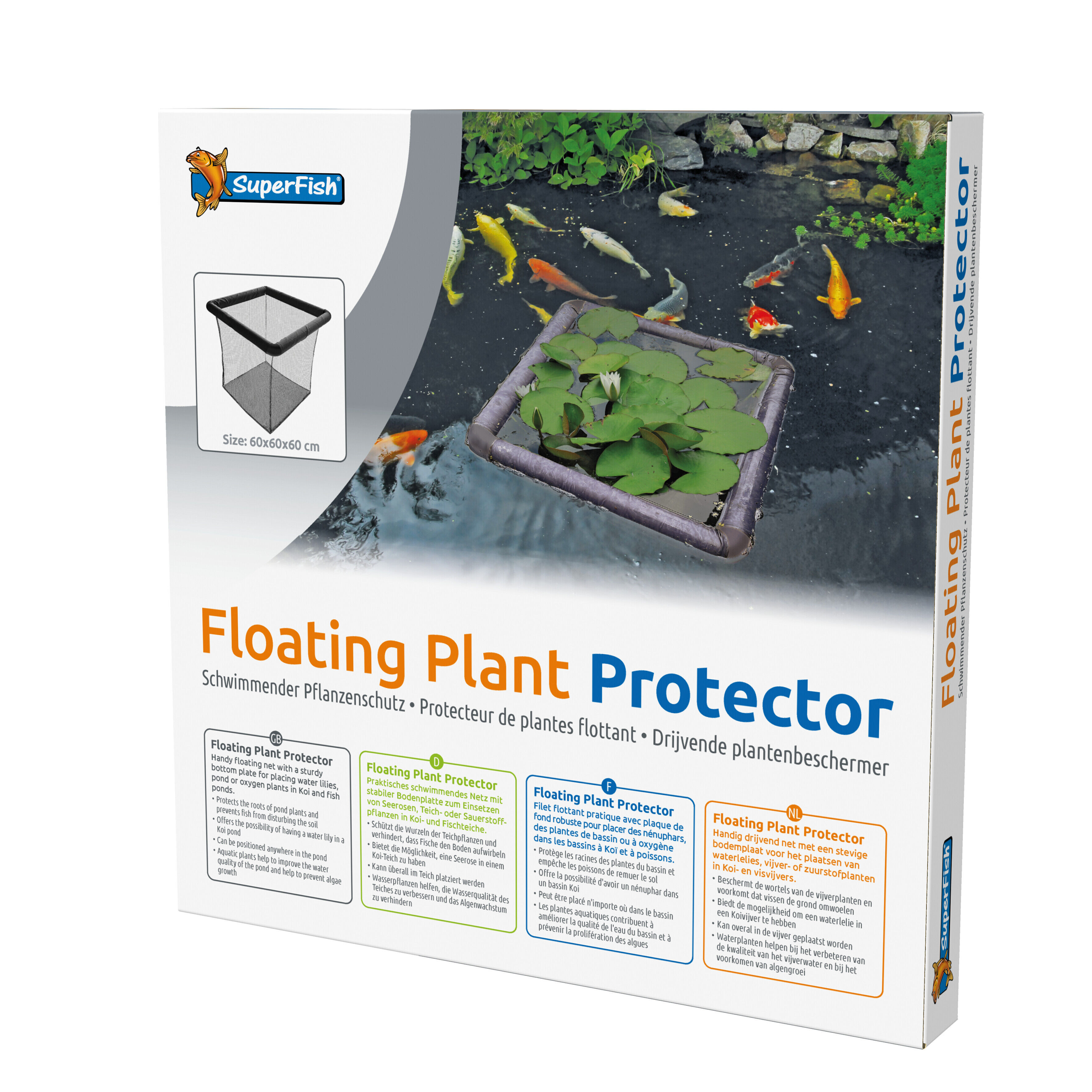 Floating Plant Protector 60x60x60cm