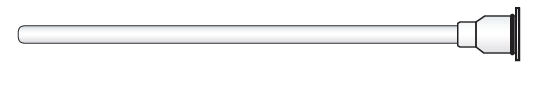 Kwartsglas voor 40/75 Watt T5 Kwartsglas voor 40/75 Watt T5