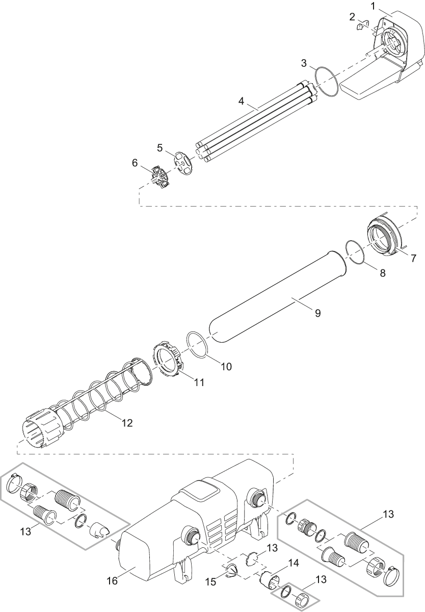 Bitron Eco Membranhalter