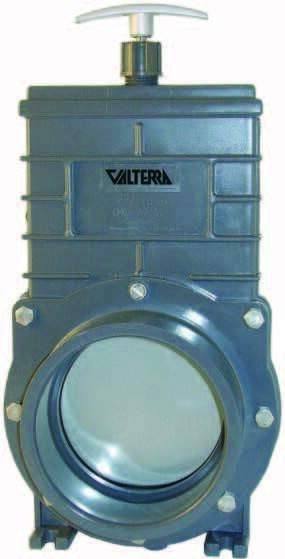 PVC -Schiebetventil 90 mm mit Edelstahl -Schieberegler PVC -Schiebetventil 90 mm mit Edelstahl -Schieberegler