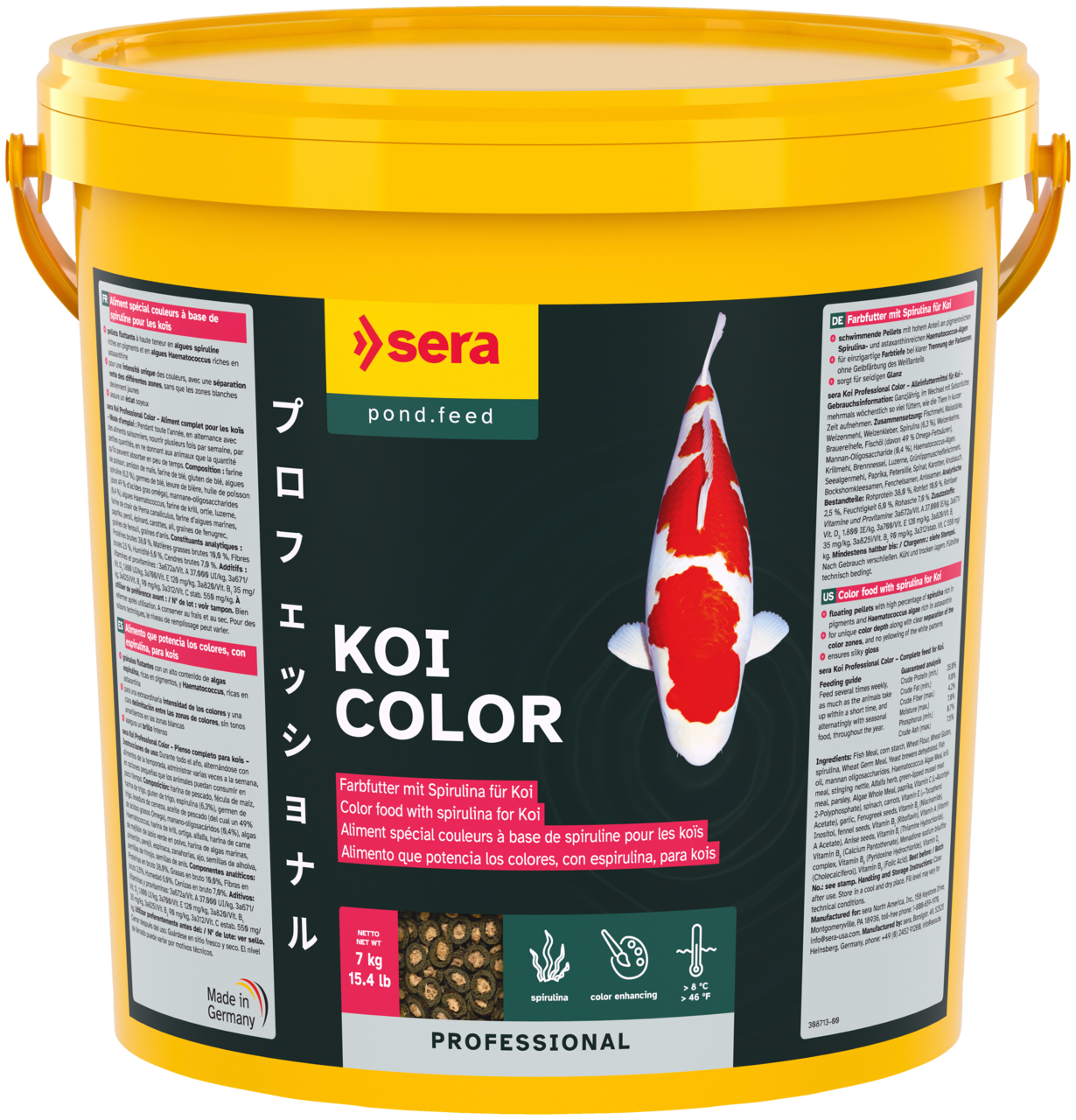 Koi Professional Color 21 L - 7 kg