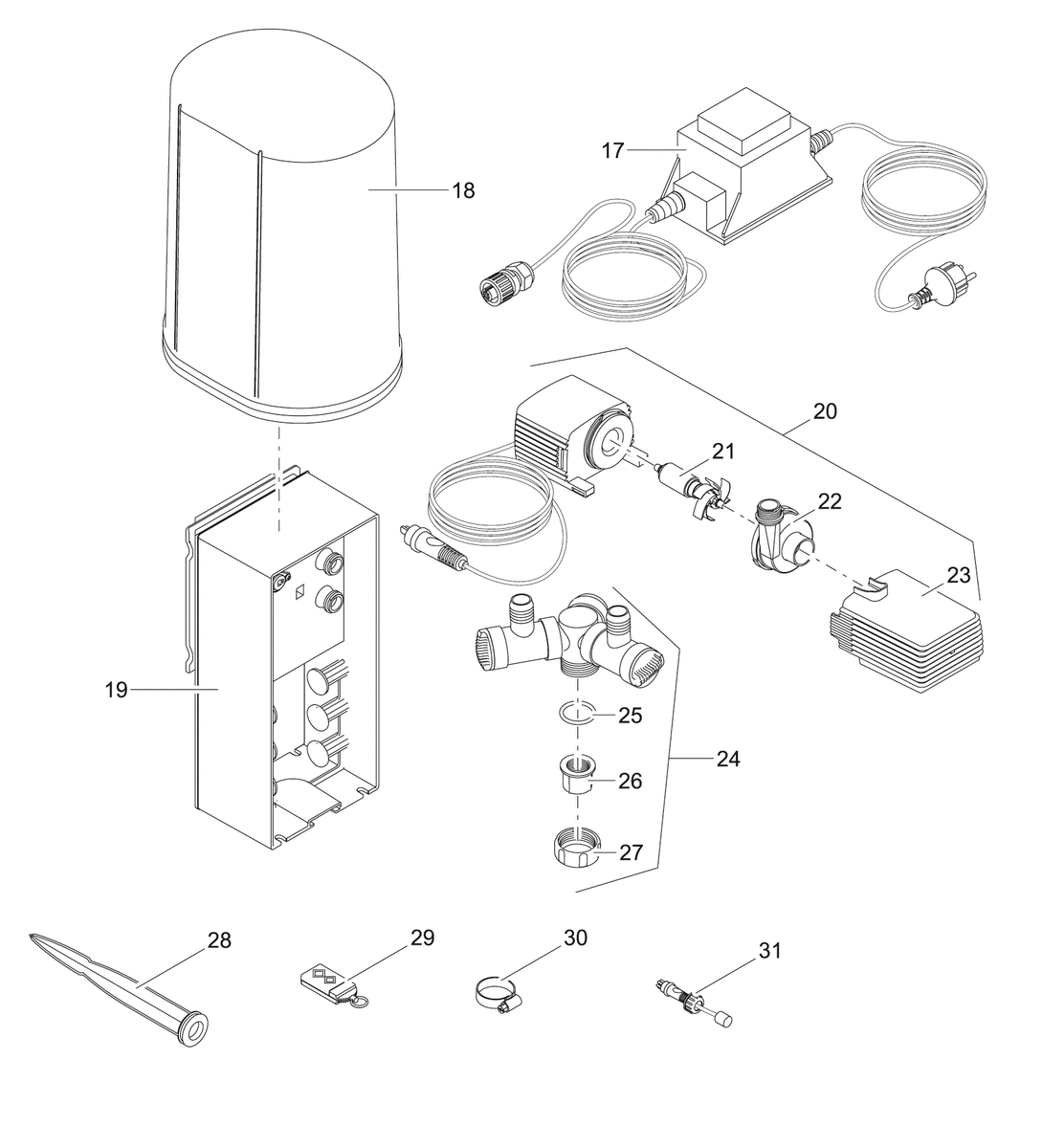 ASM jumper plug - Component Oase