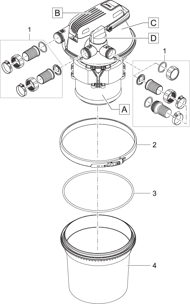 Replace lamp UVC 24 W