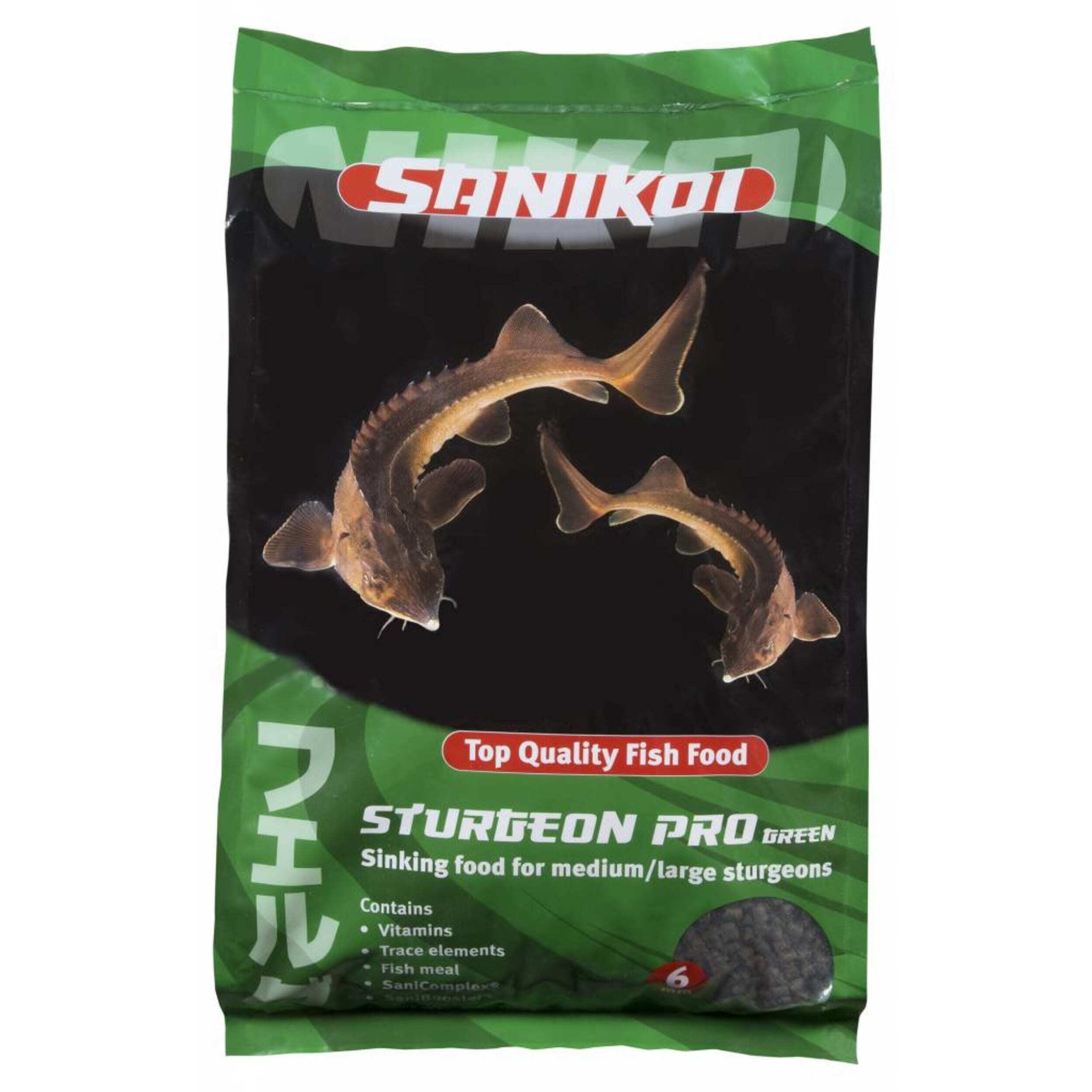 Sturgeon Pro Green 6mm - 7kg - Steurvoer Dier, Vis, Zeeleven, Hagedis, Reptiel