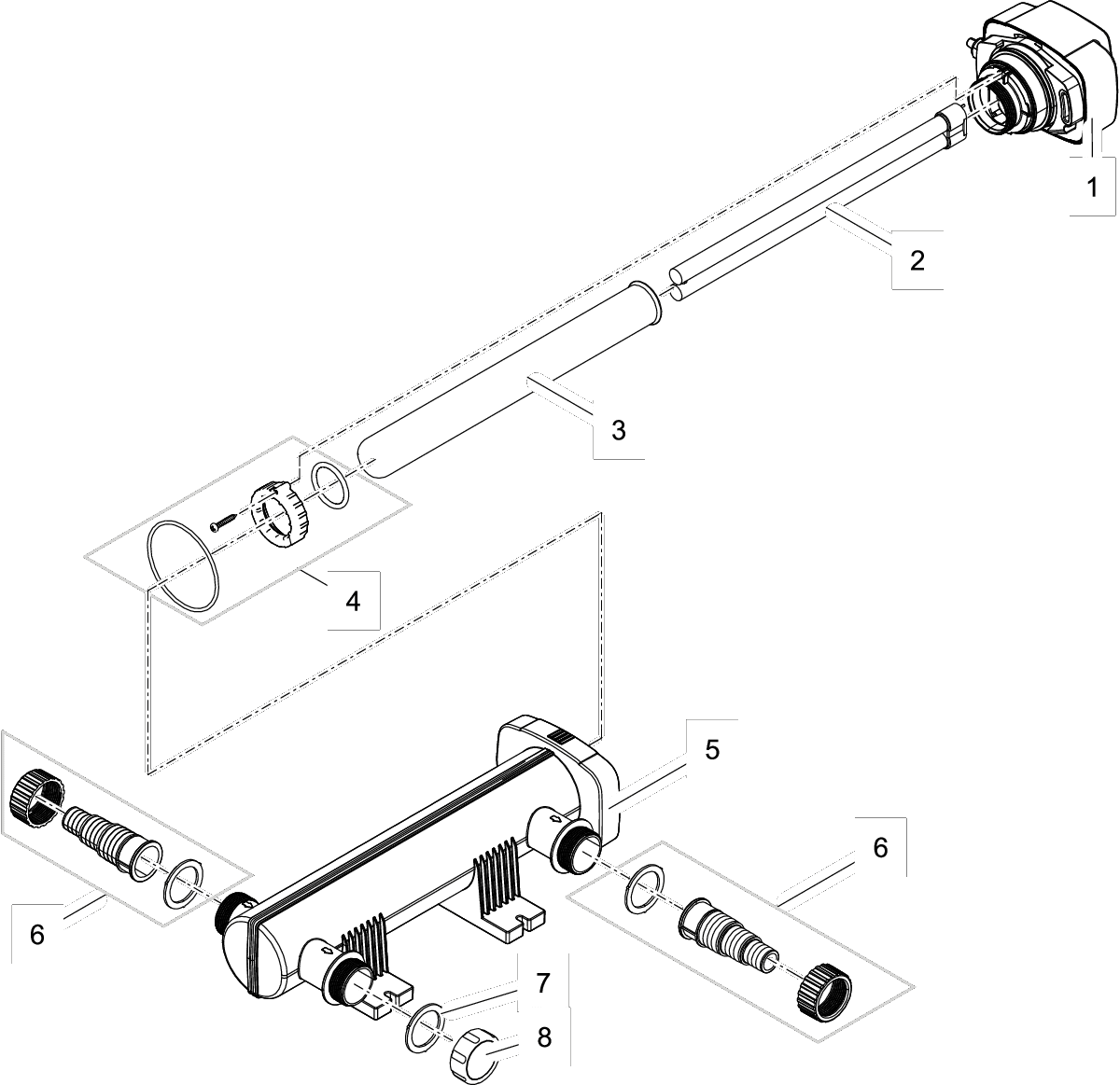 Unidad eléctrica de recambio Vitronic 36 W - Oase spare parts