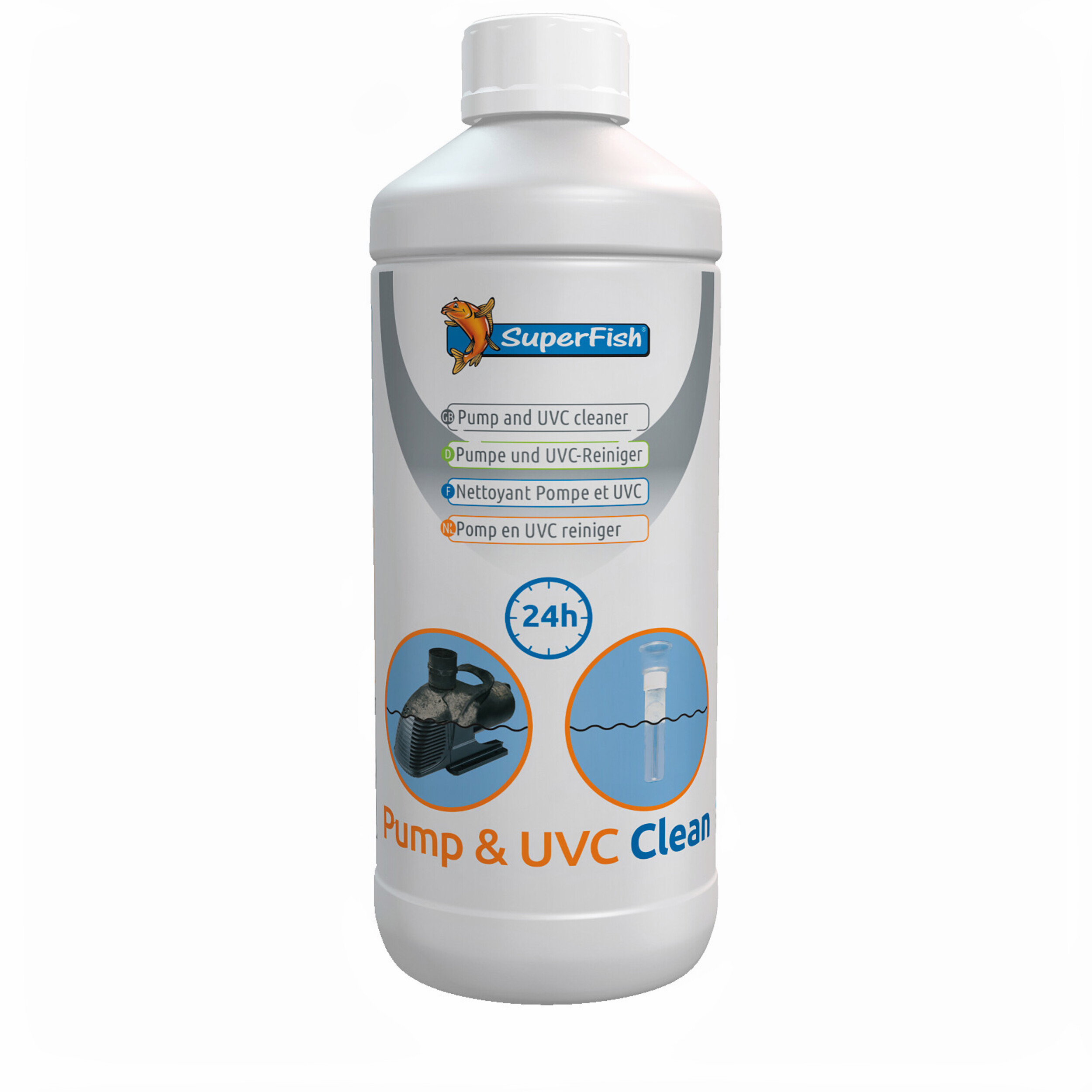 Pump & UVC Clean 1,000 ml Bottle, Lotion