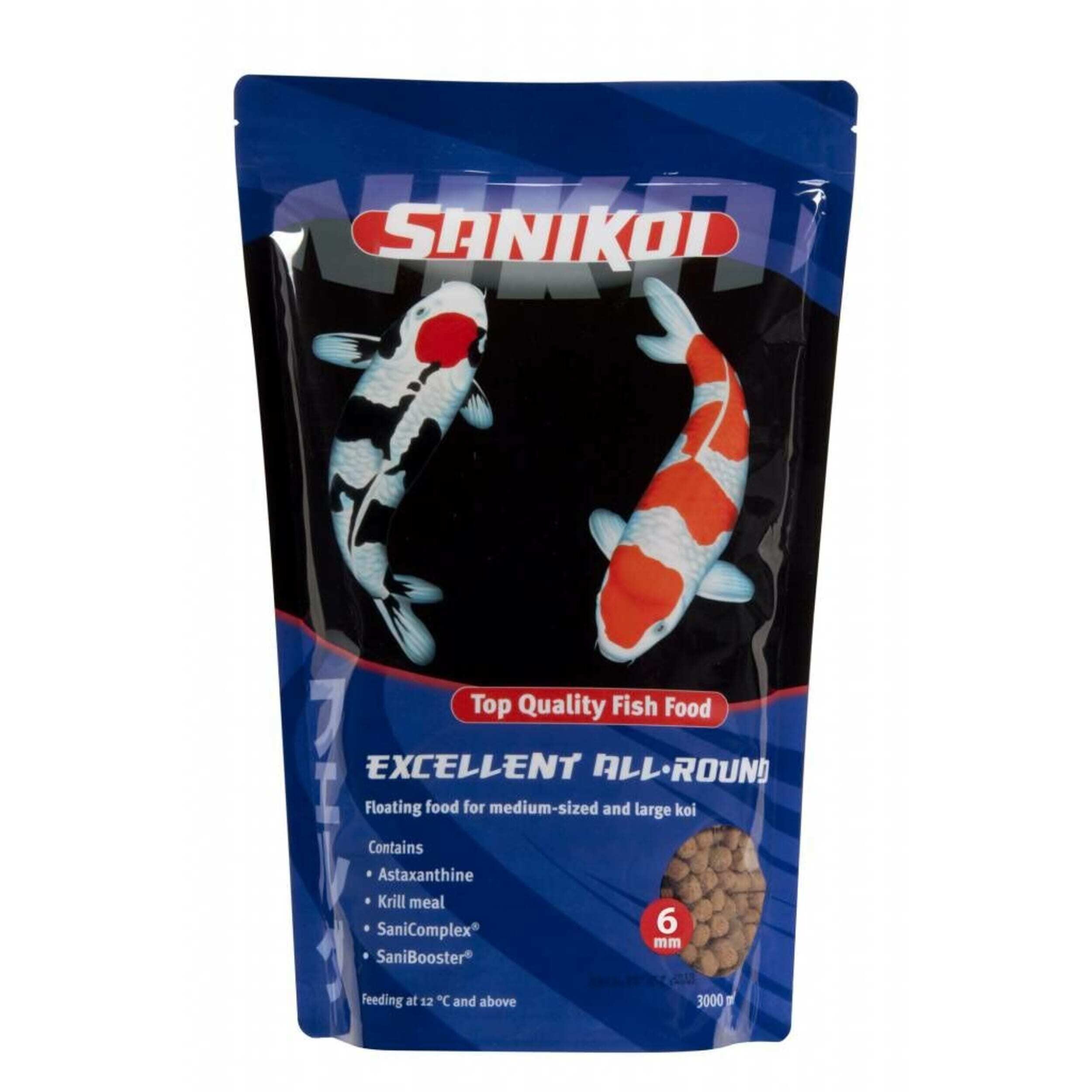 Excellent All-Round 6mm (3 liters) Animal, Carp, Fish, Sea Life, Koi