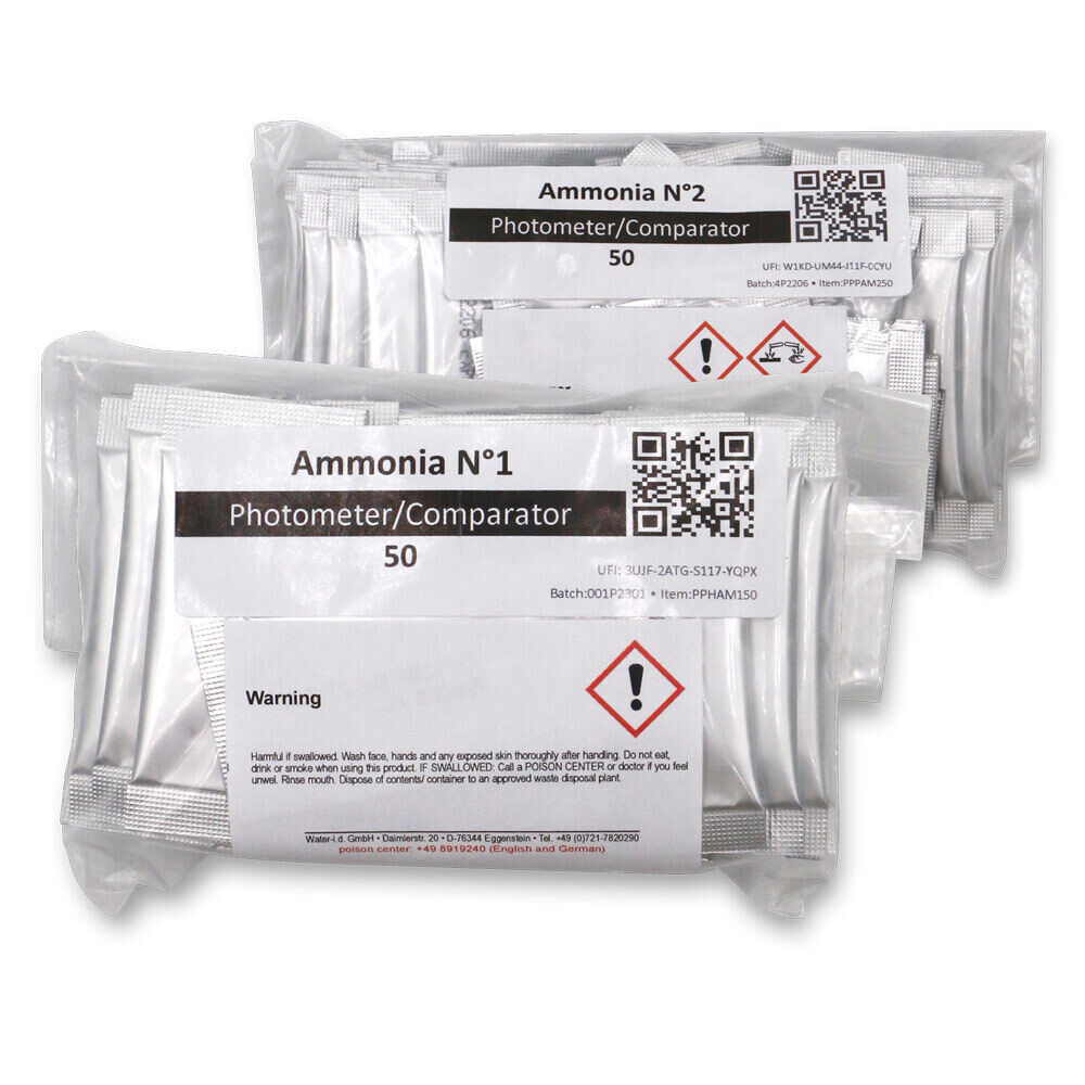 50 bags powder Ammonia N°1 for Poollab 2.0