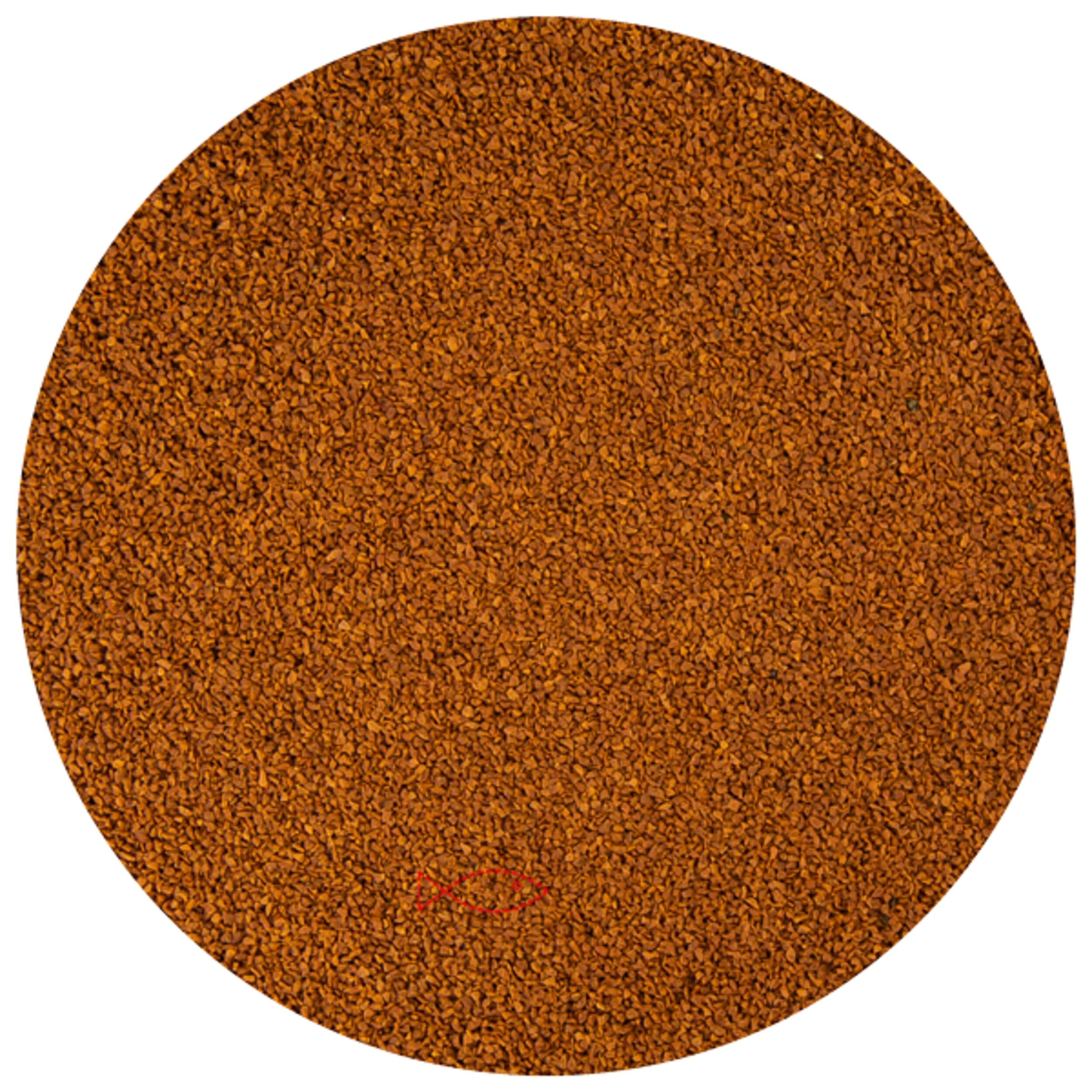 Baby koi food 0.5-0.8mm 200 grams Texture, Powder