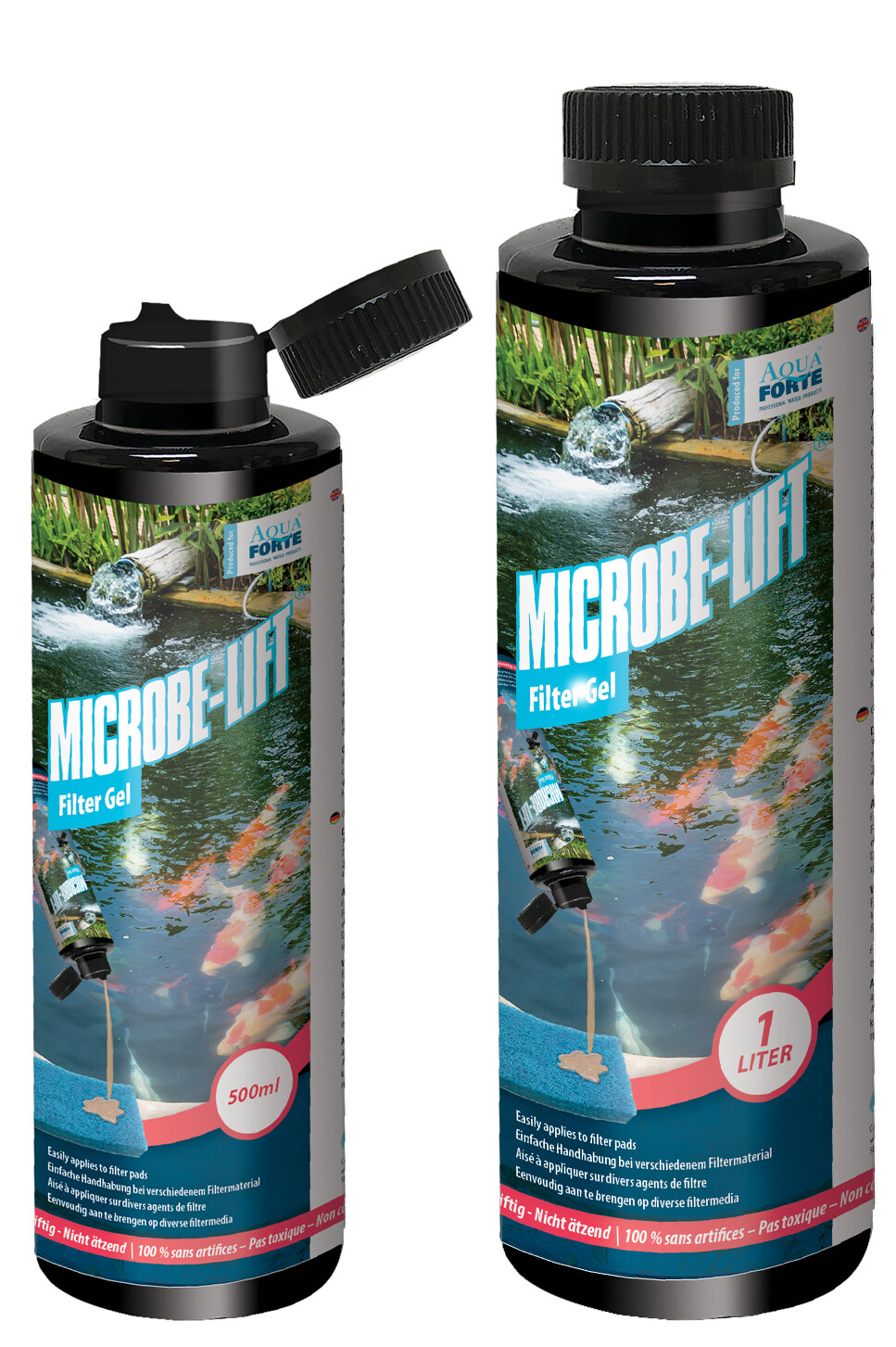 Filter gel - 1 liter Bottle, Can, Tin