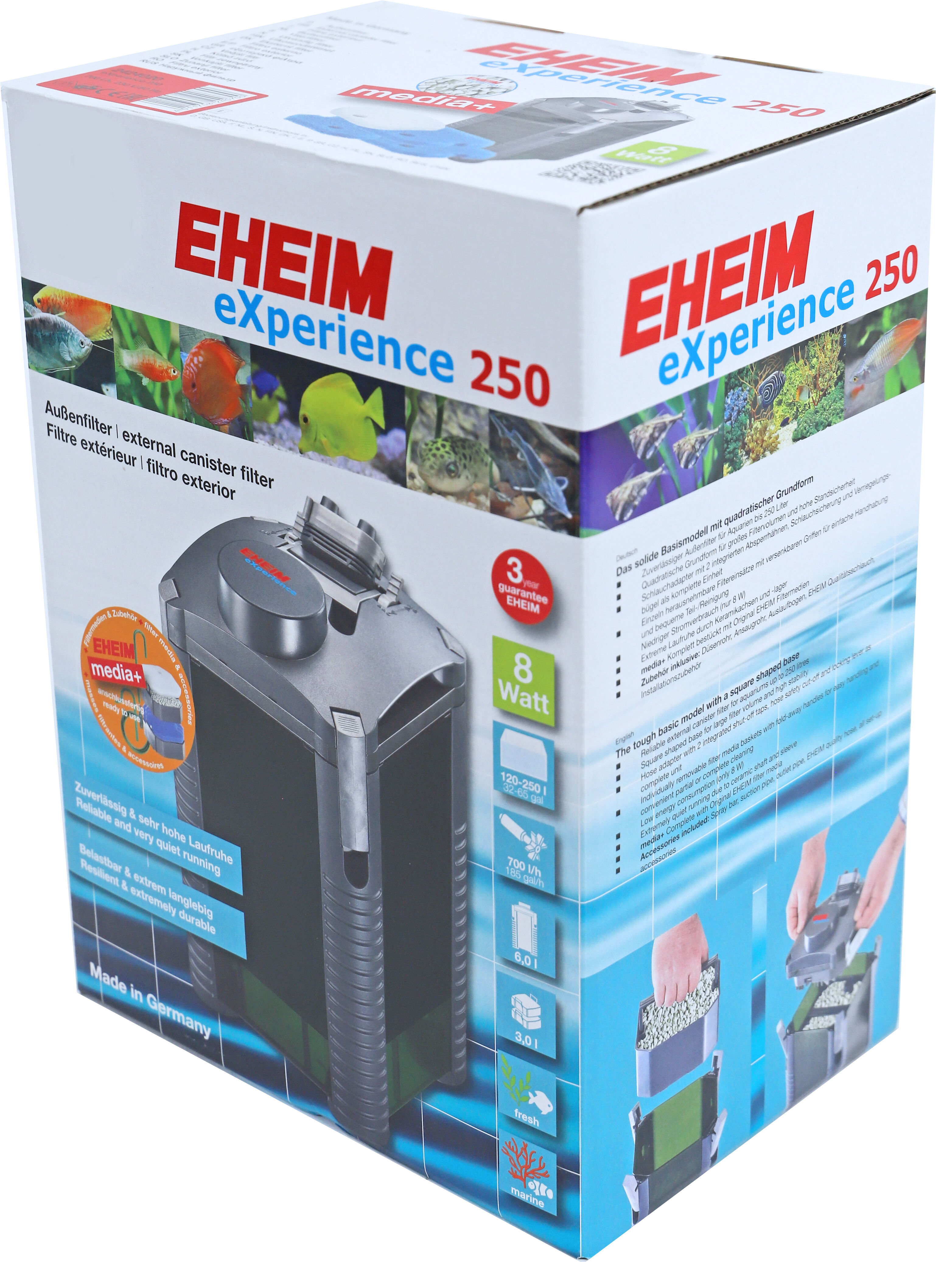 Filter Experience 250 Met Filtermassa