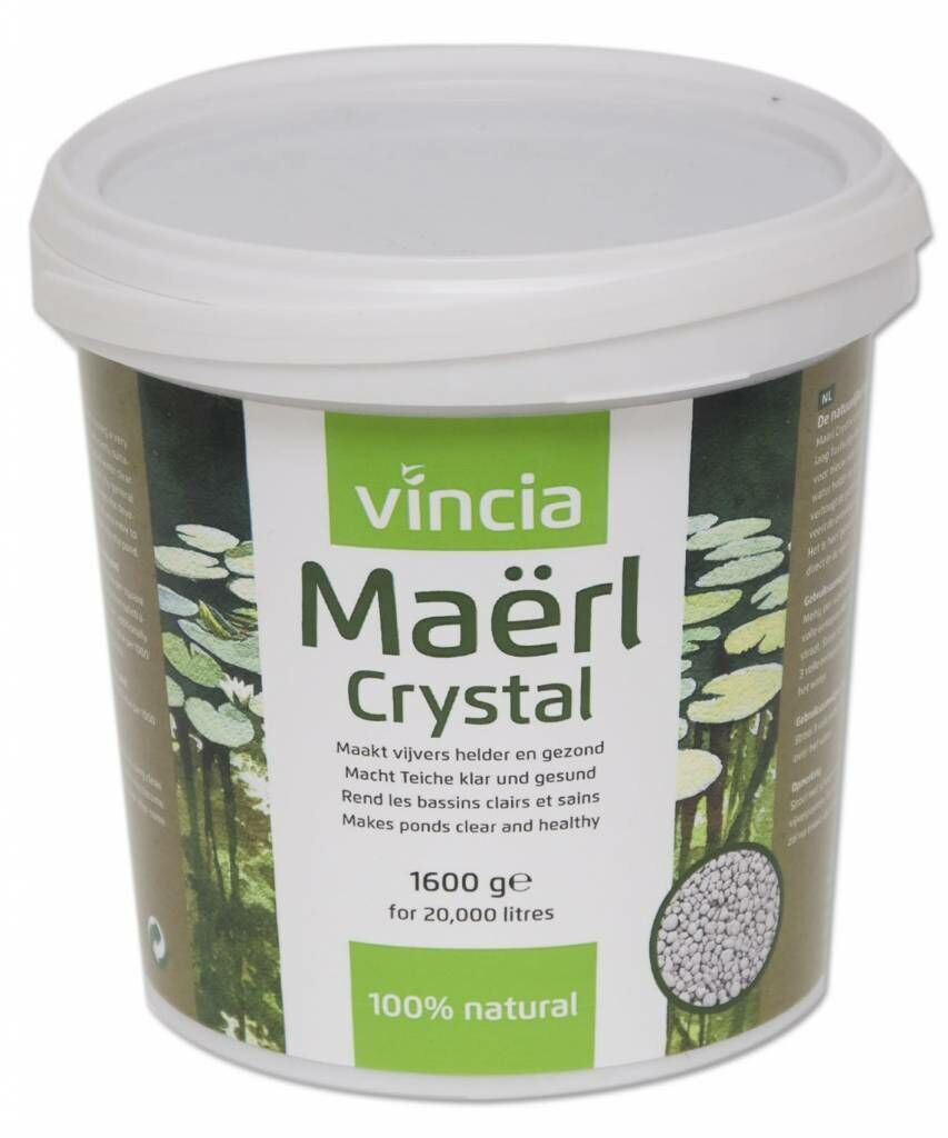 Maërl Crystal voor Helder en Gezond Vijverwater - 1500 Gram