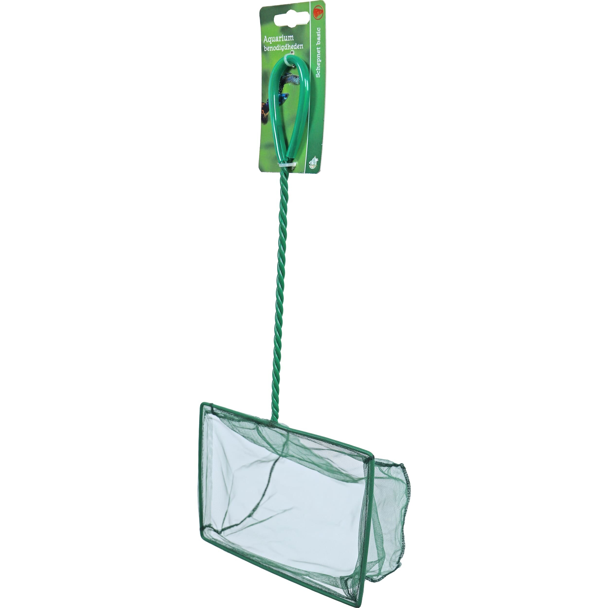 Nylon scoop net Green 21 cm