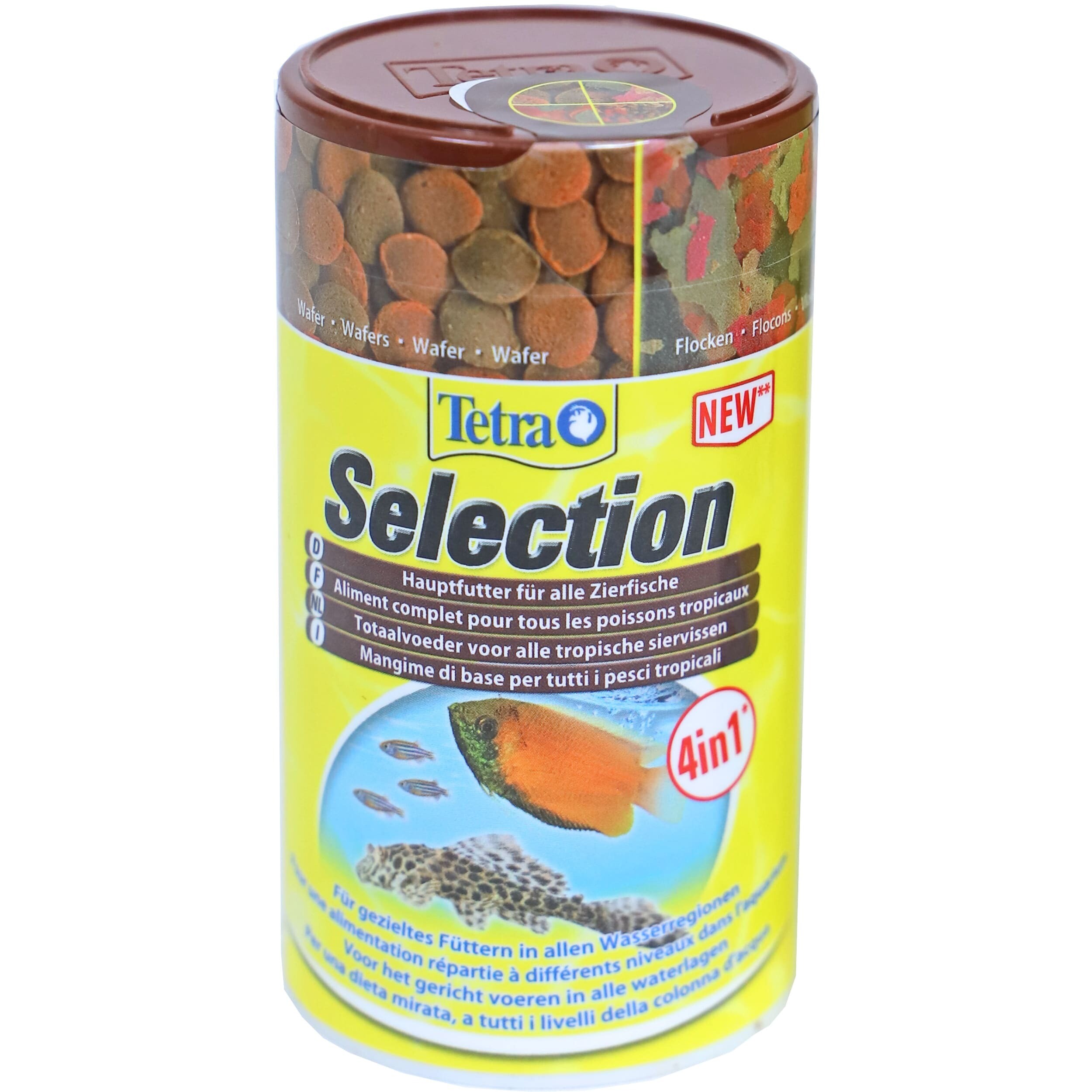 Selection 4 in 1 100 ml Tin, Can, Herbal, Plant, Fish