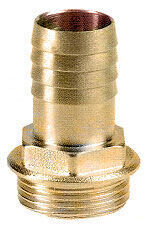 Messing Vaareind buitendraad x Tule 1/4" x 13mm