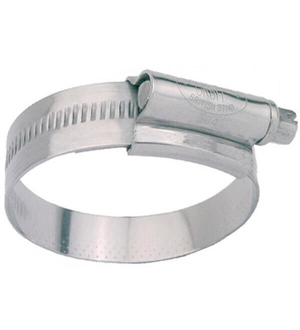 Stainless steel hose clamp 25 x 40 mm (12 mm)