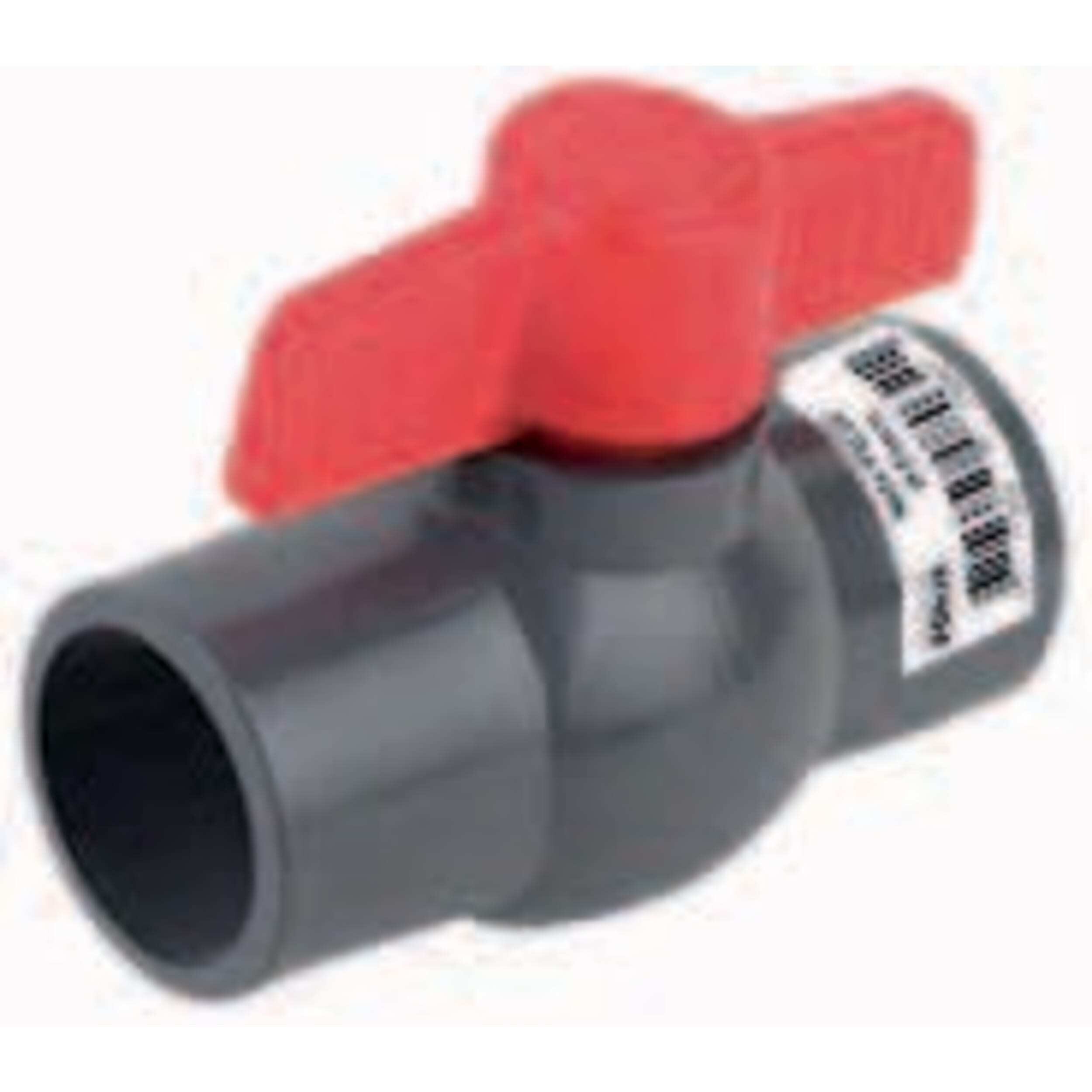 PVC PVC de grifo de bola sin pegamento para esnot 32 mm