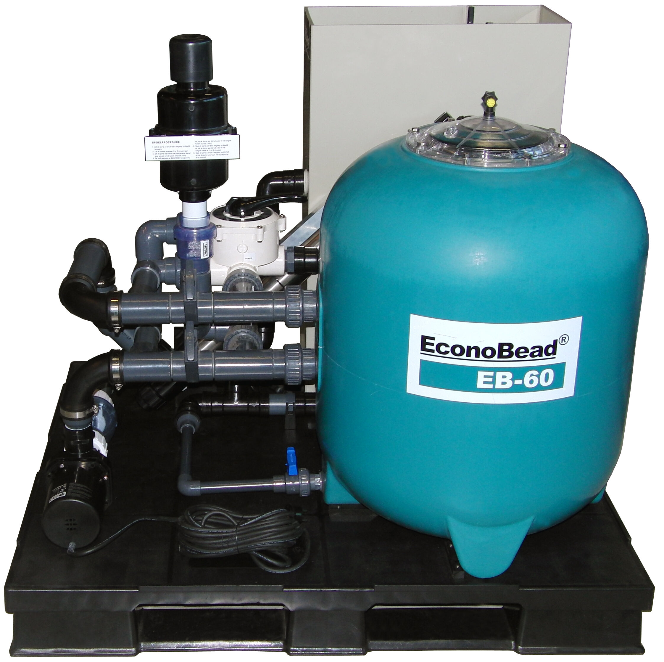 Econobead EB-60 complete filter system