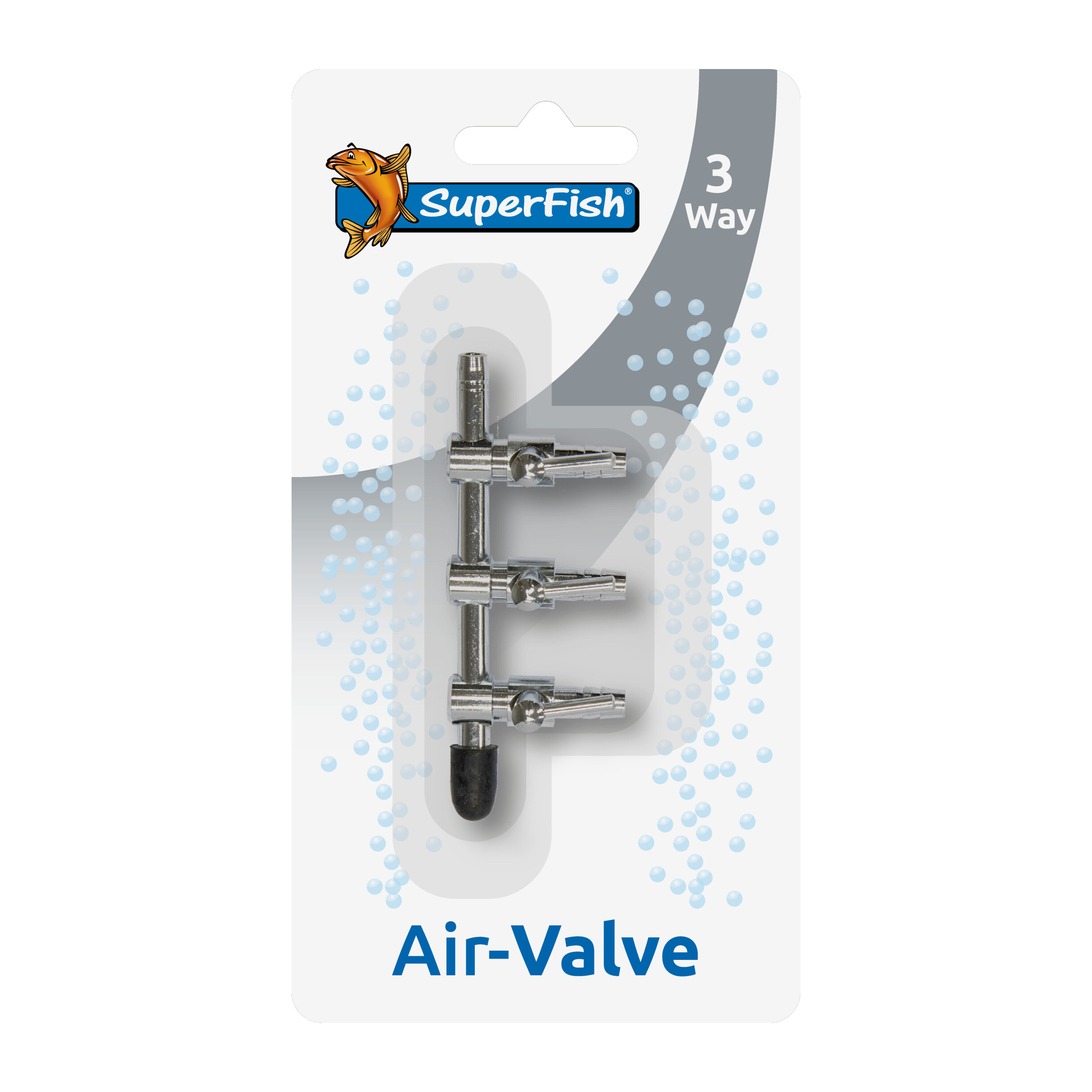 Stainless Steel Air Valve 3 Way Blister