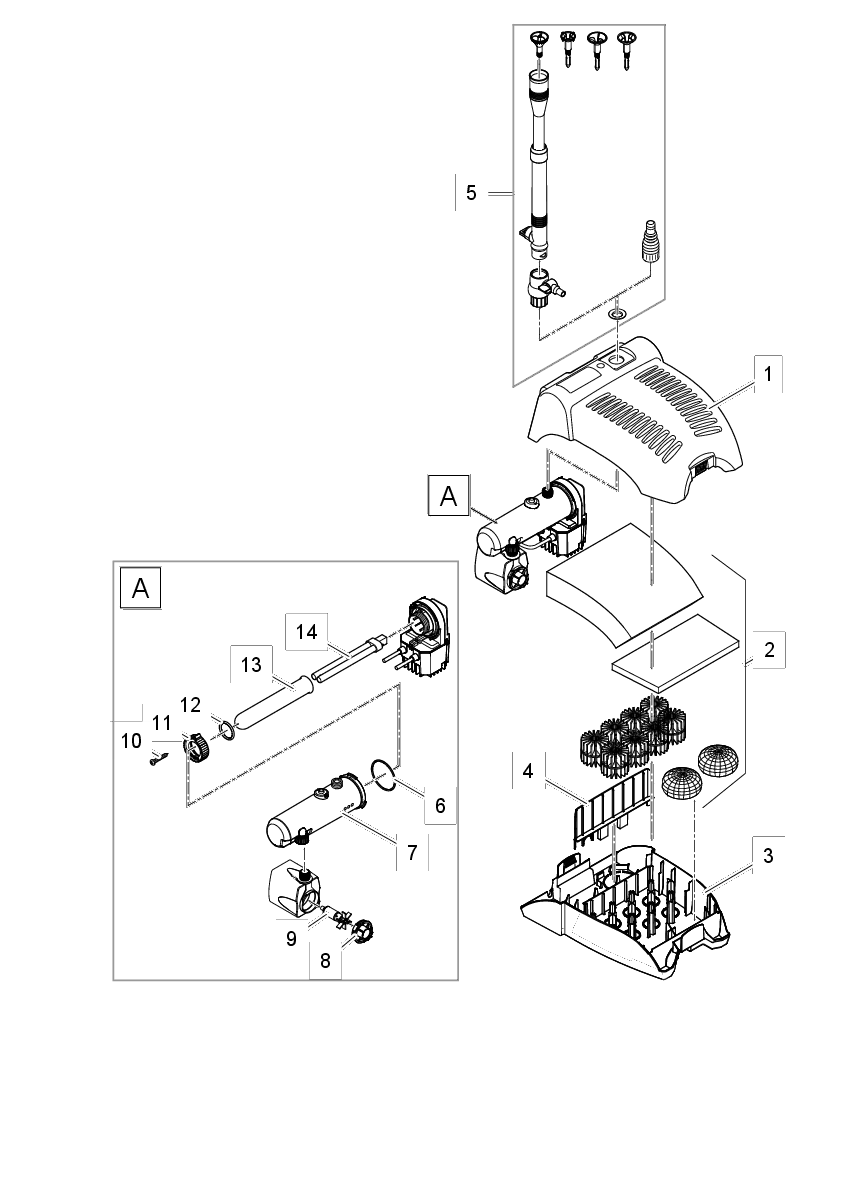 Ersatzfilter-Set UVC 5000