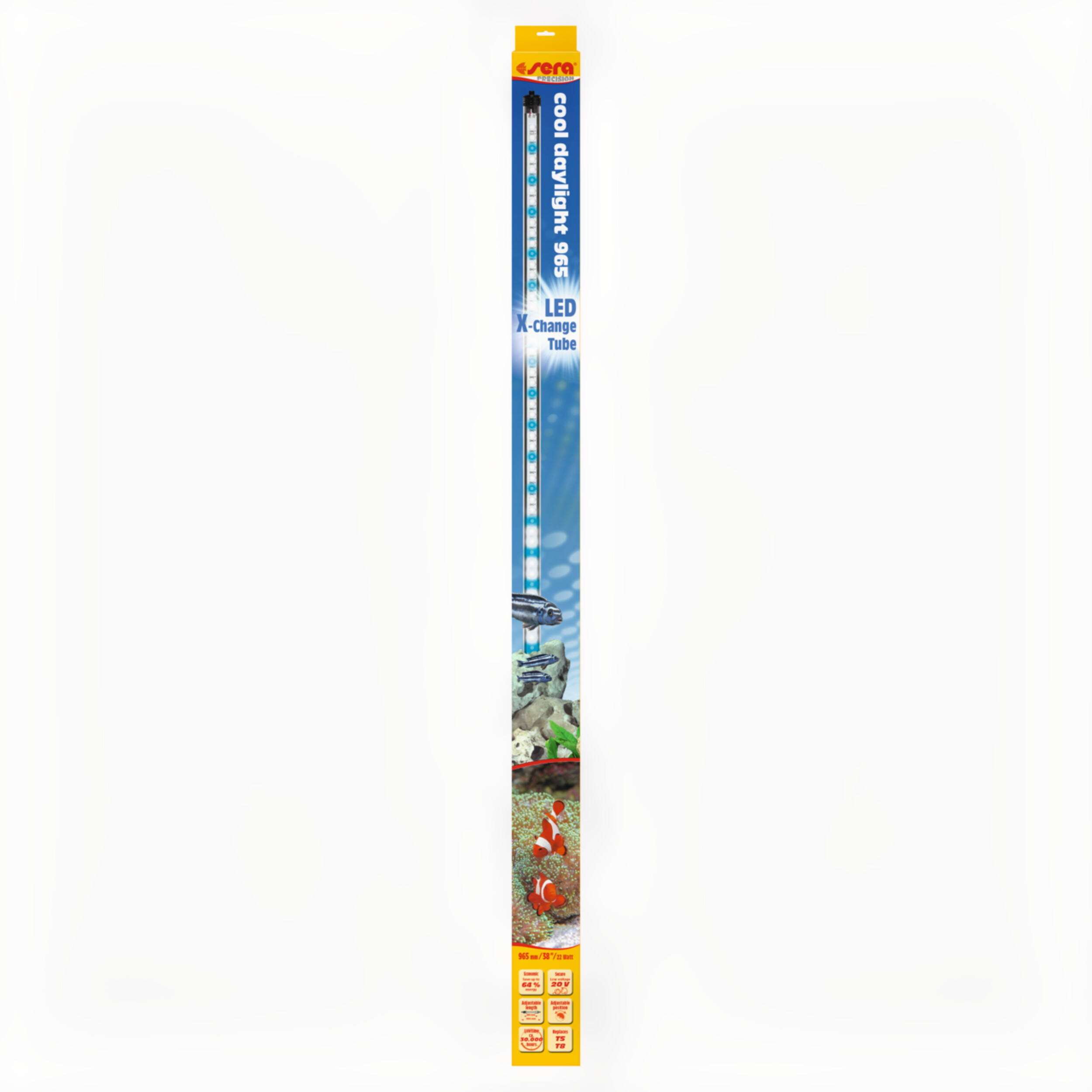 LED lumière du jour froide 965 mm / 22,0 W 1 étoile