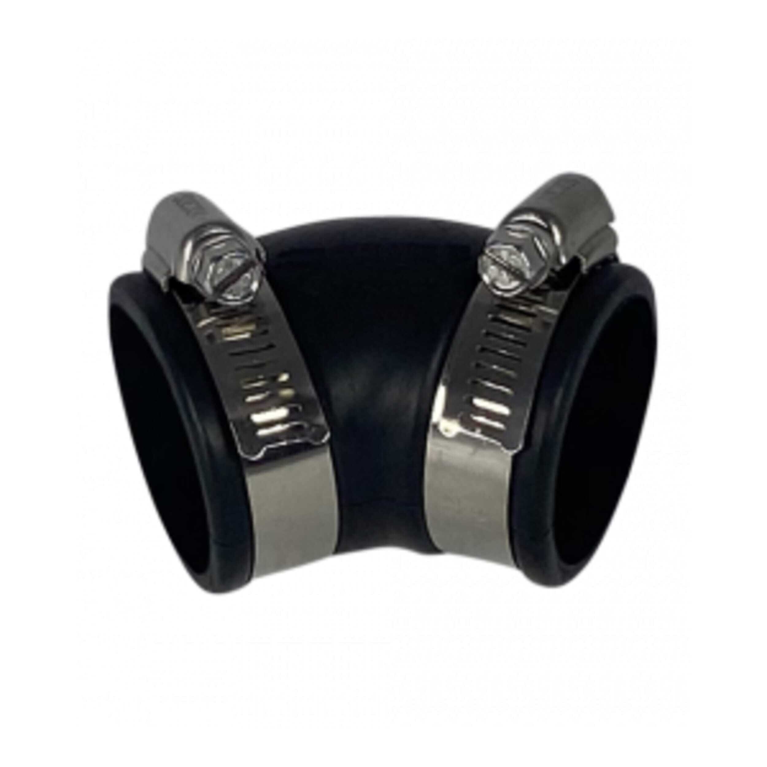 Flexible rubber bend (45 °) 50 mm Clamp, Device, Tool, Wristwatch