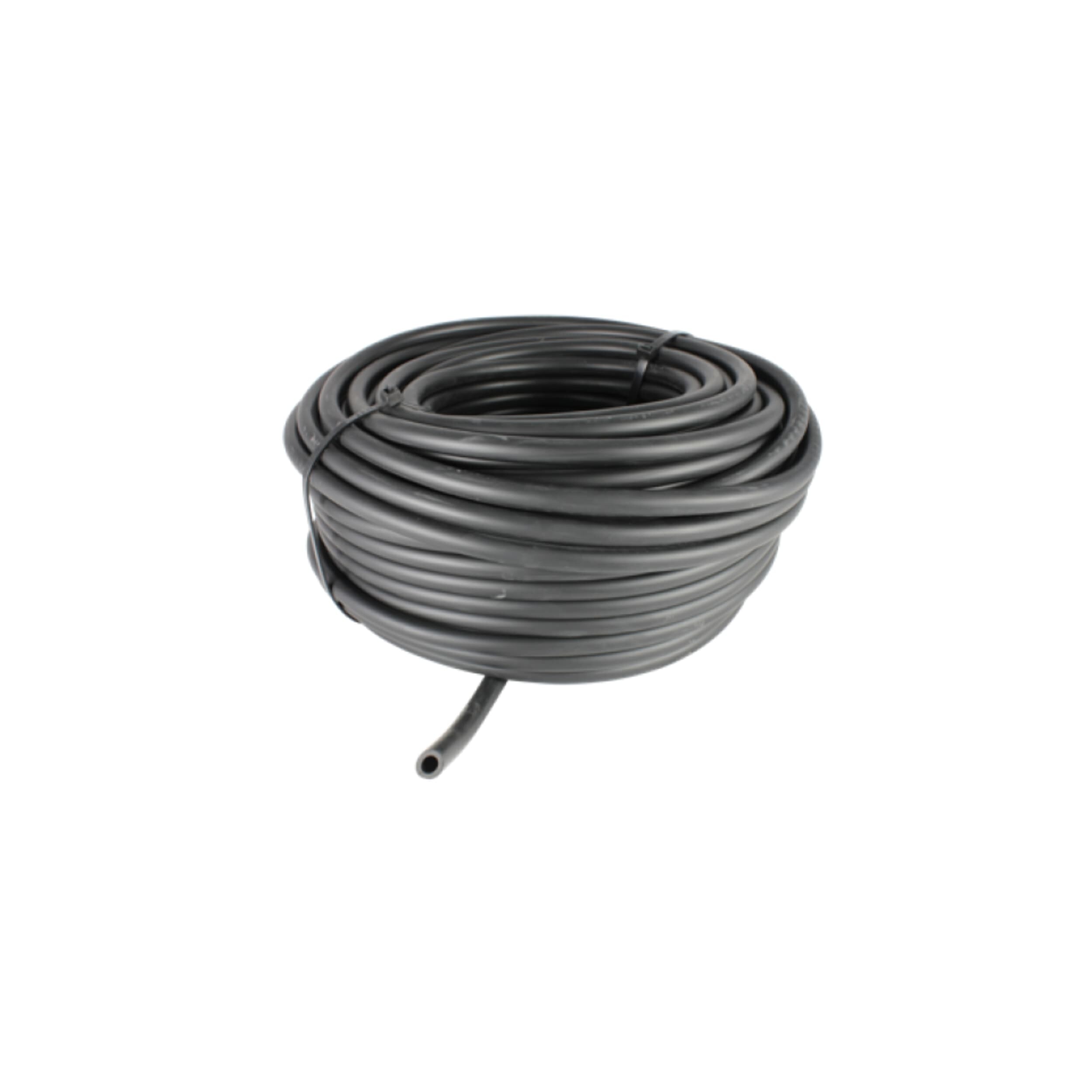 Air hose sinking 4 mm black 10 meter roll Air hose sinking 4 mm black 10 meter roll