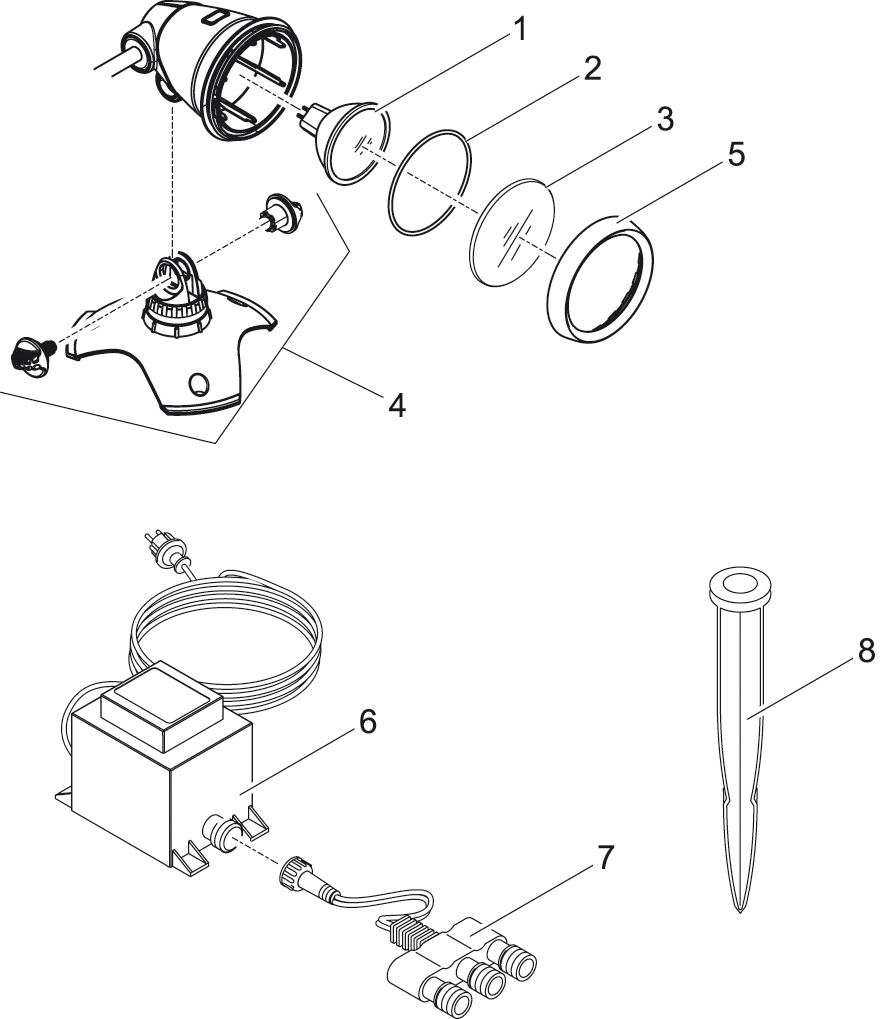 Erdspieß - Oase-Ersatzteile