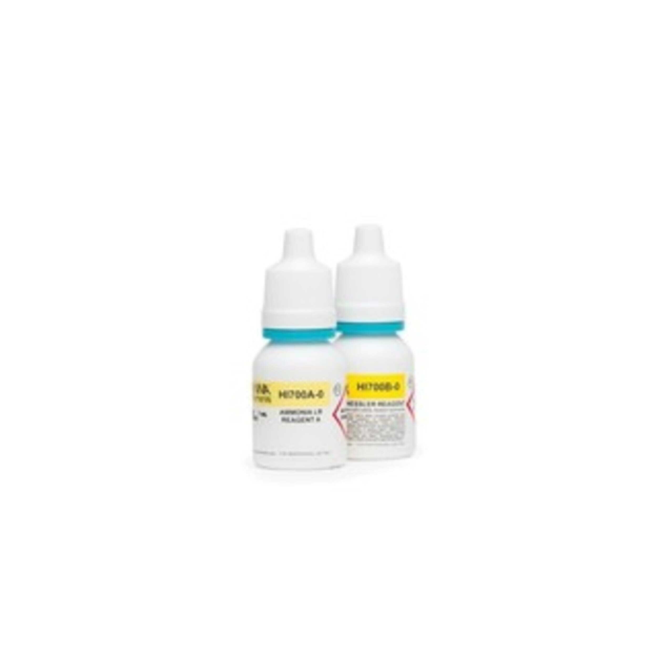 Reagents in liquid form for ammonia, 0.00 to 3.00 mg/l (25 tests) Paint Container, Bottle