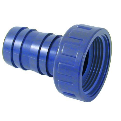 Pasamanguera de PVC con rótula ¾" rosca hembra x 20mm | Aquaforte | c
