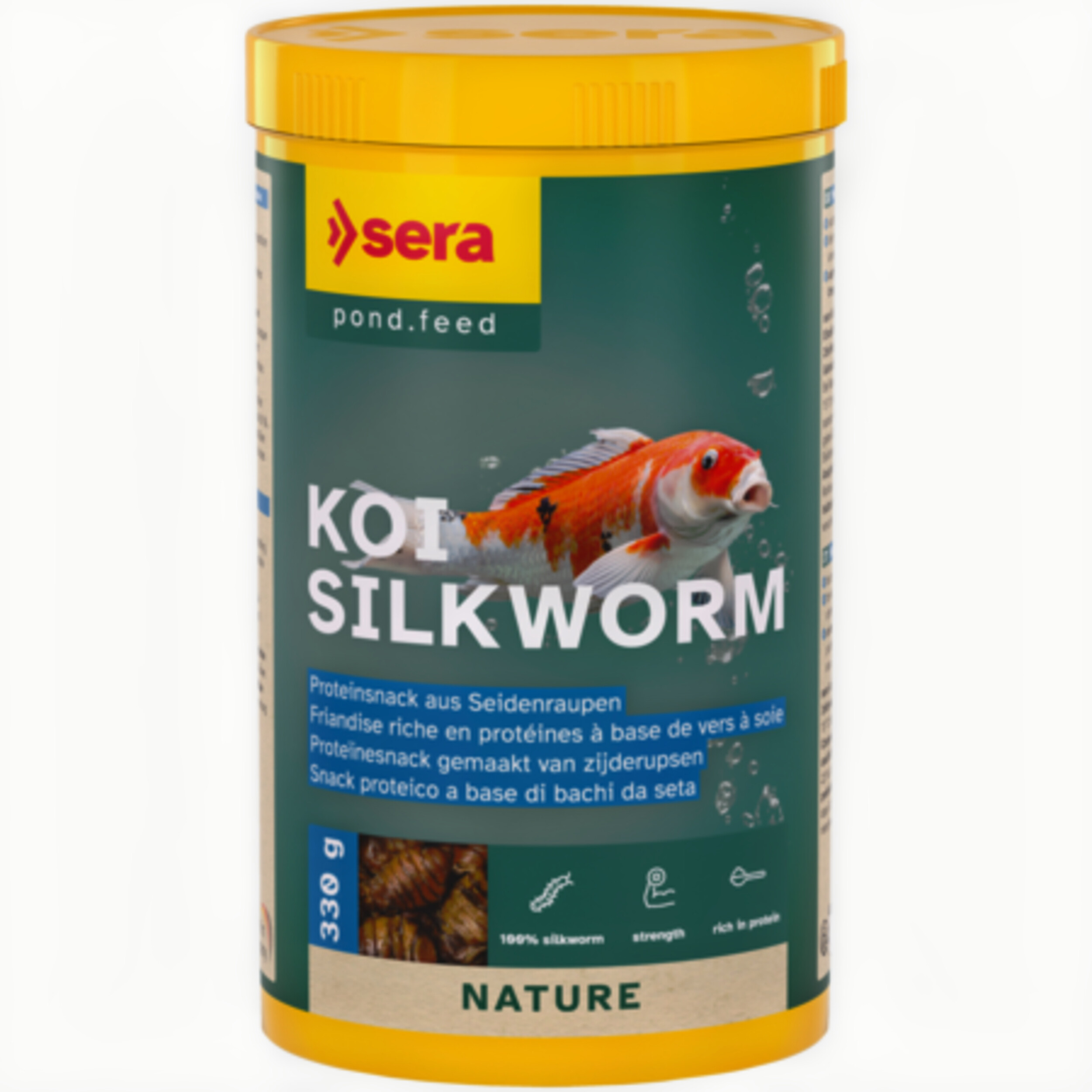 Koi Silkworm 1.000 ml - 330 gr Animal, Fish, Sea Life