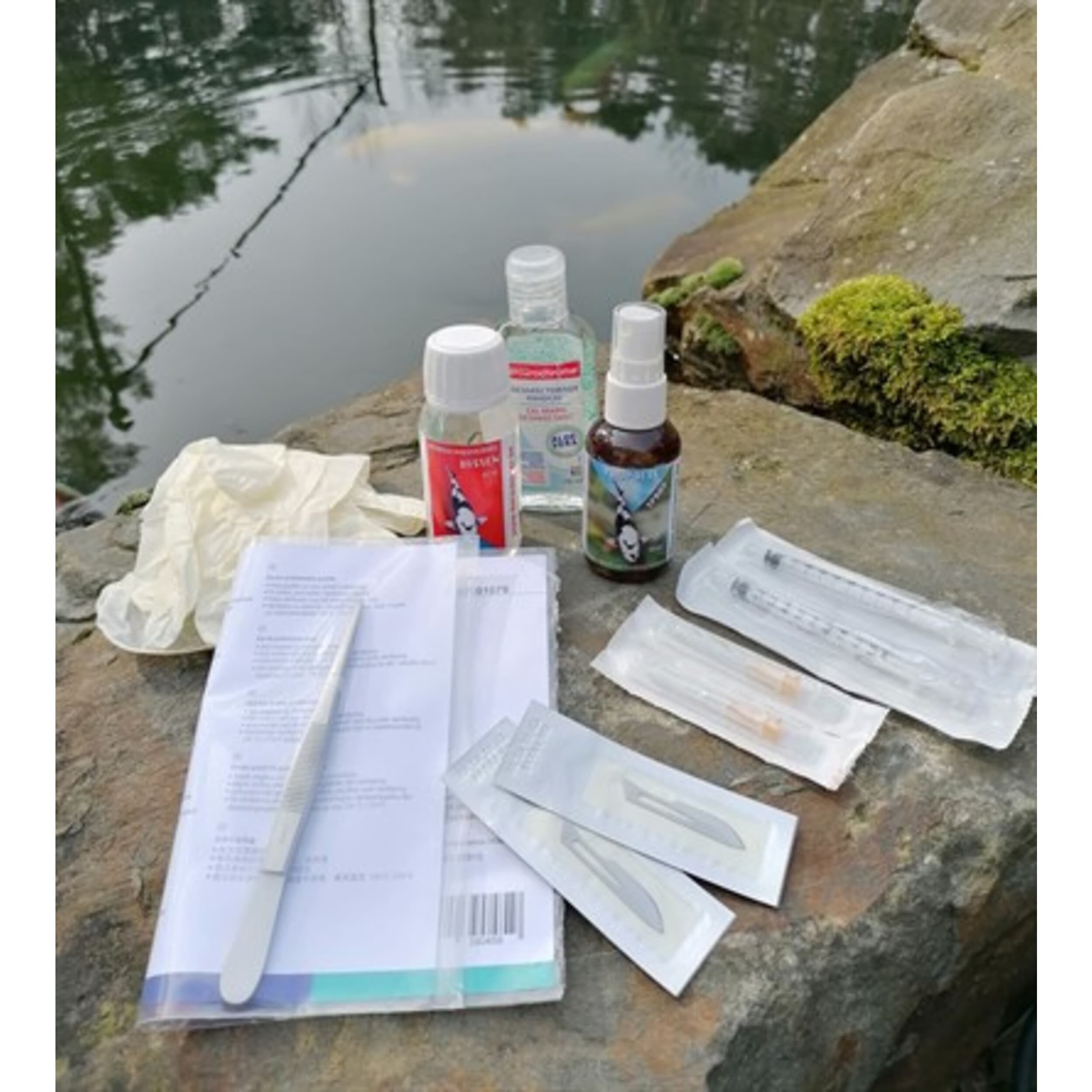 First aid set Text, Document, Receipt