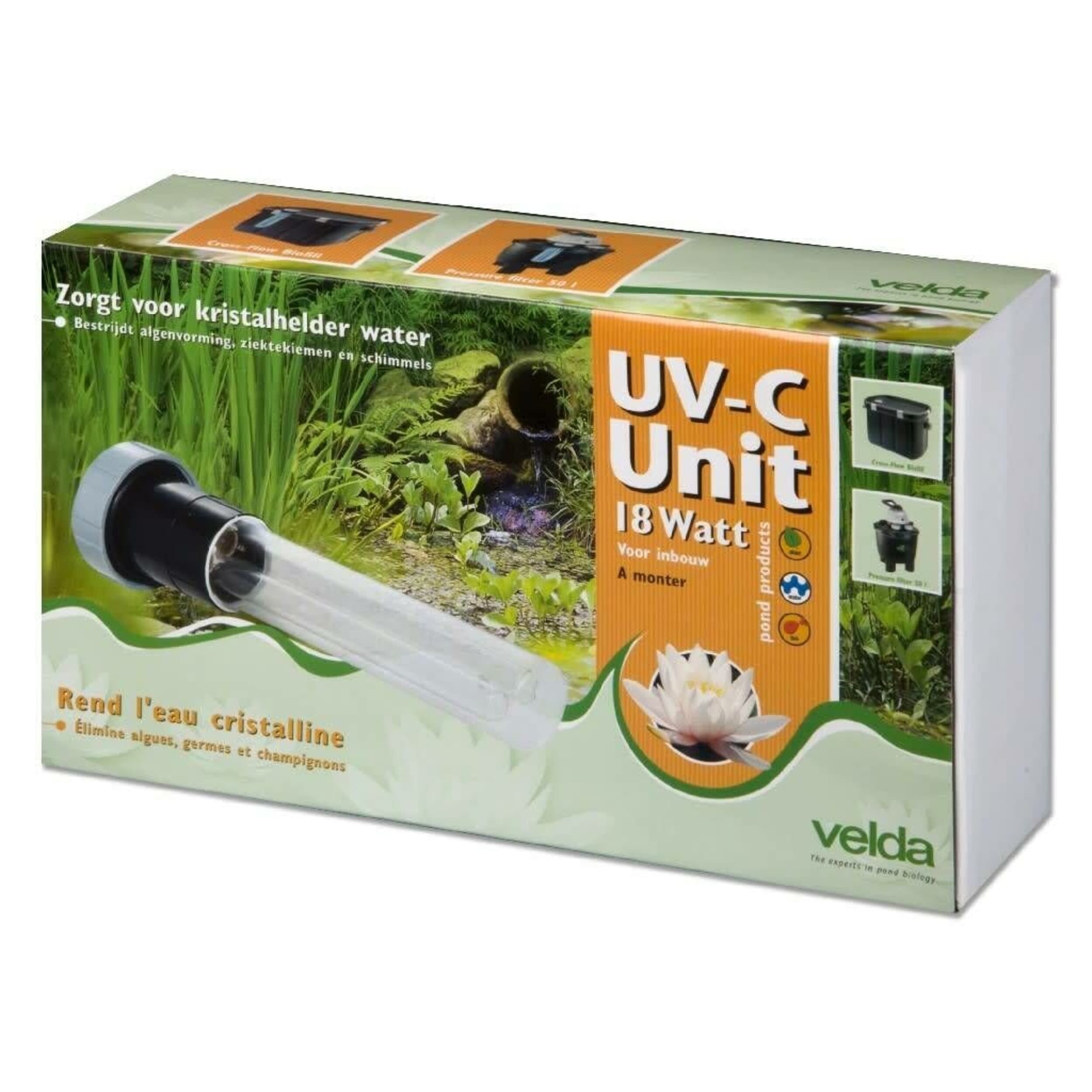 UV-C Unidad de 18 vatios incorporado Light